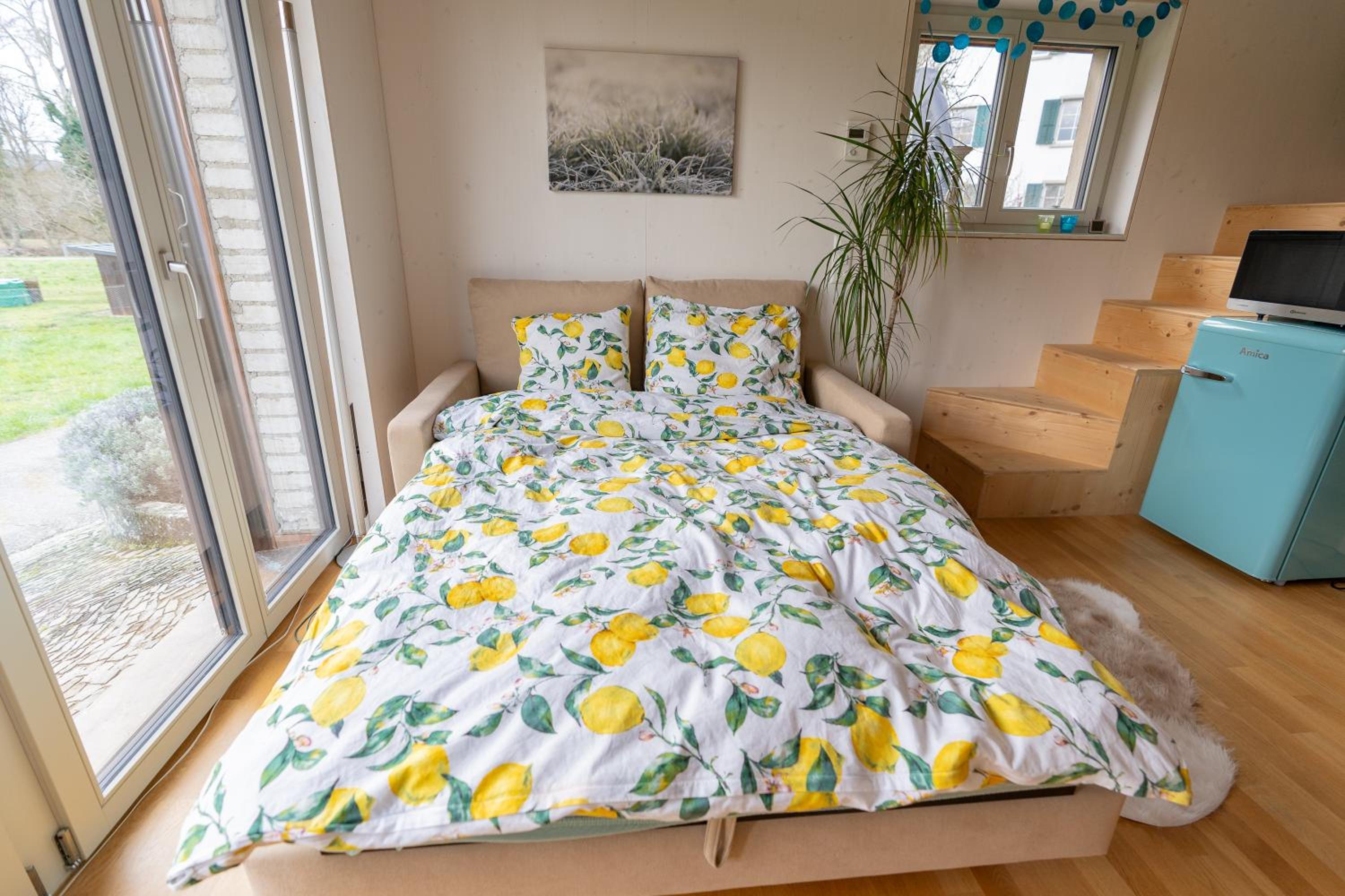 Tiny House Chez Claudine - Relaxen, Workspace, Nähe Thermen, Netflix, free Parking & Wifi