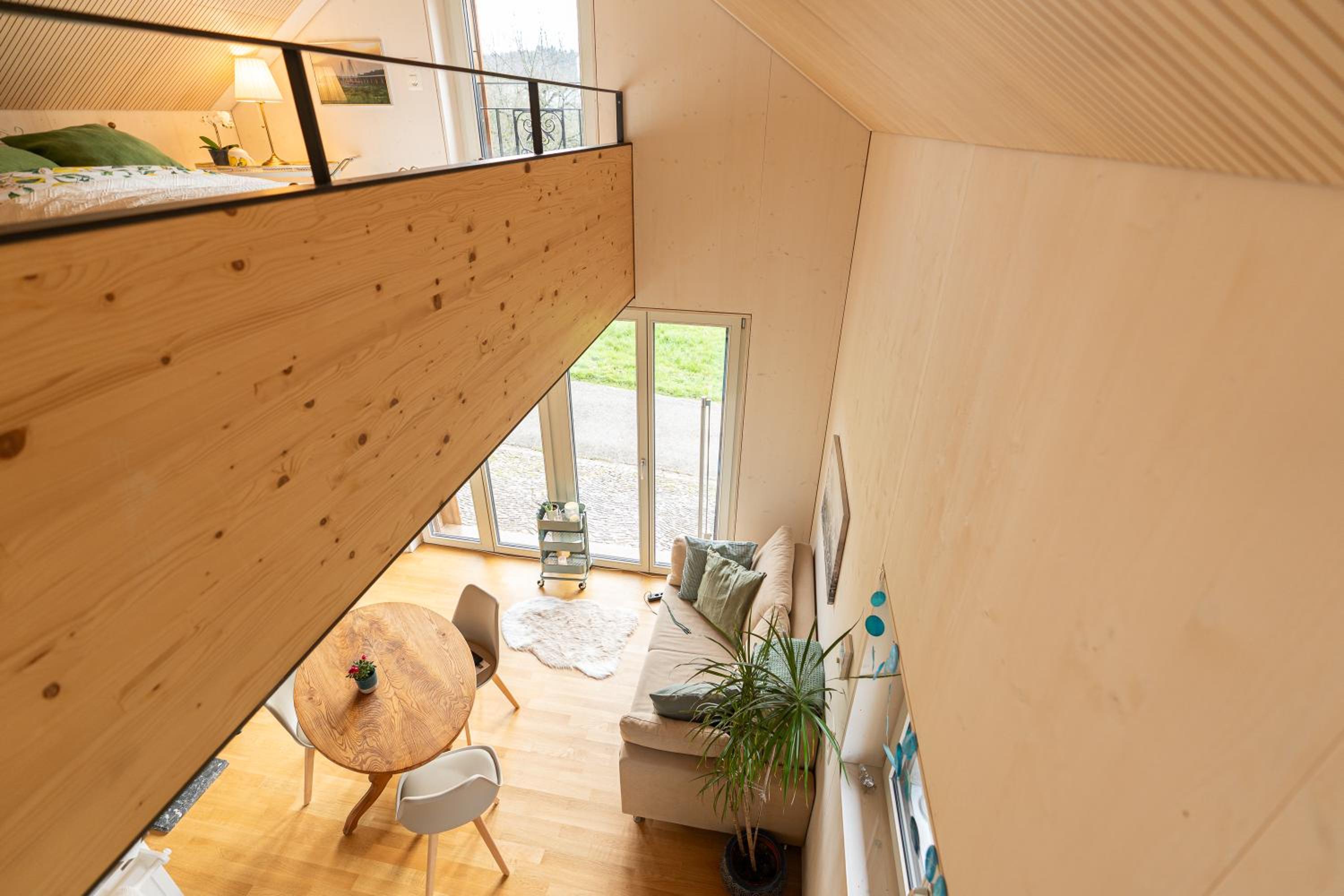 Tiny House Chez Claudine - Relaxen, Workspace, Nähe Thermen, Netflix, free Parking & Wifi