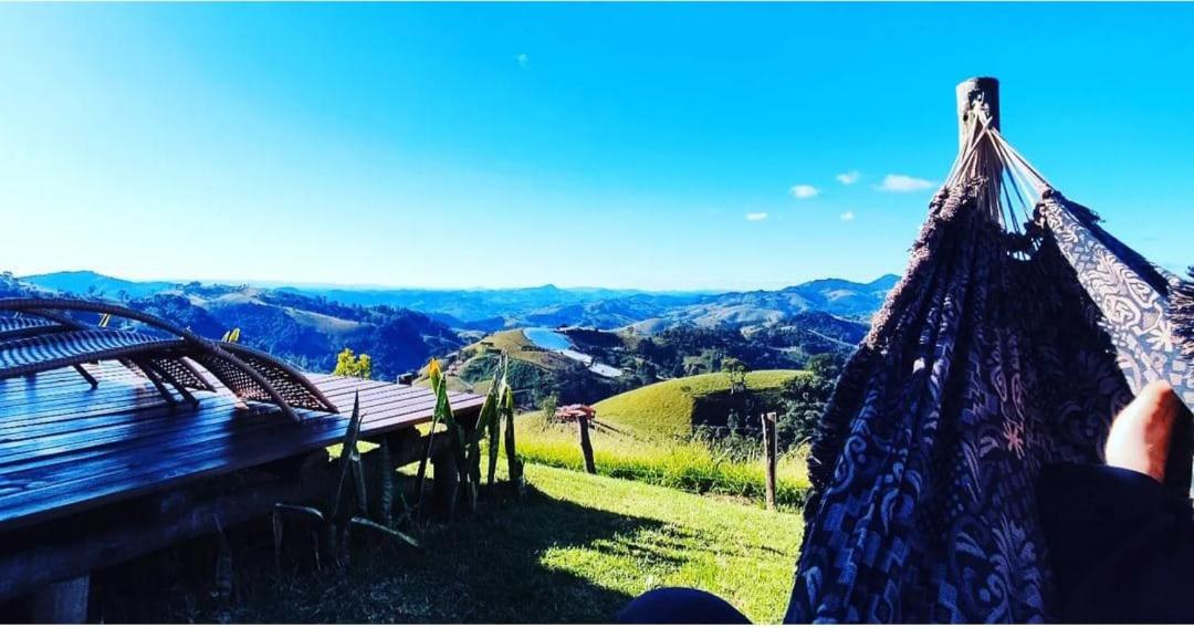 Chalé horizonte azul