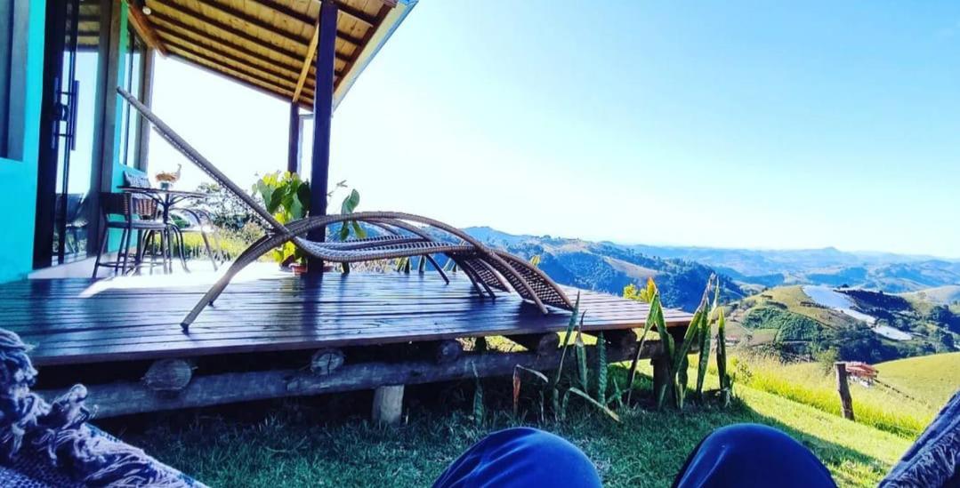 Chalé horizonte azul