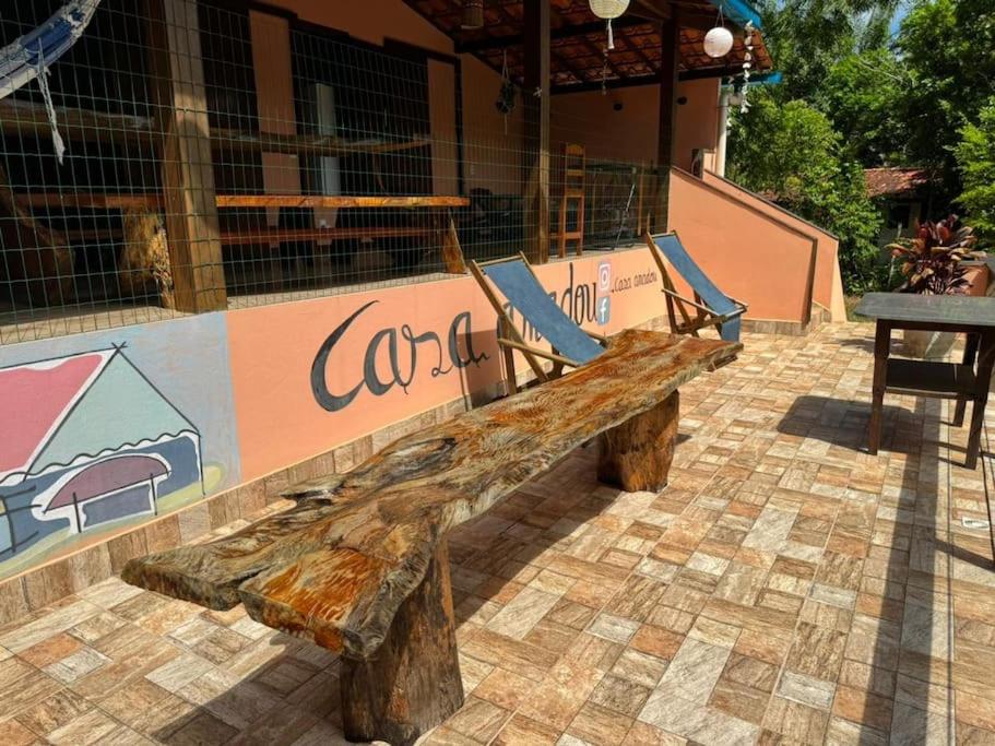Casa Amadou com grande piscina em Boipeba