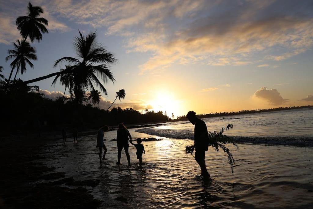 Casa Amadou com grande piscina em Boipeba