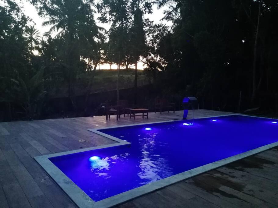 Casa Amadou com grande piscina em Boipeba