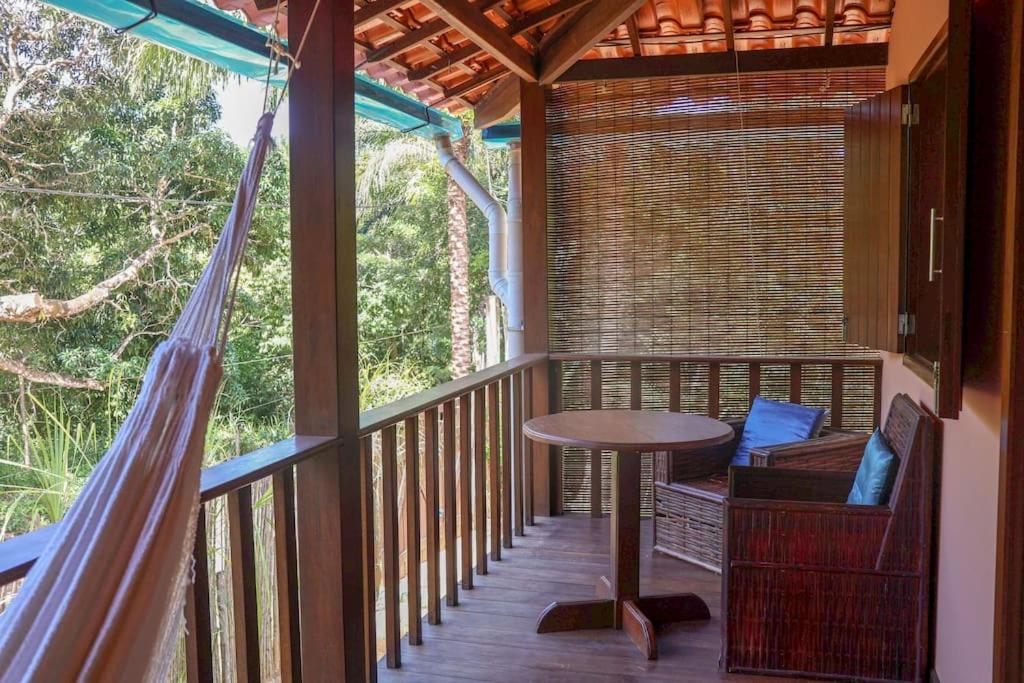 Casa Amadou com grande piscina em Boipeba