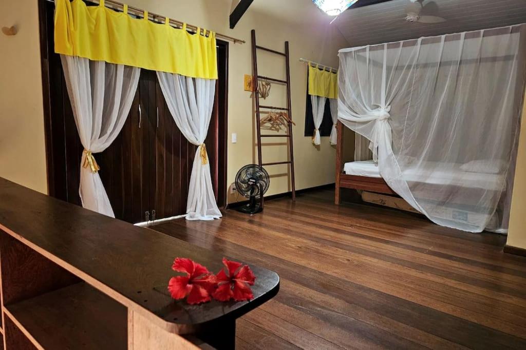 Casa Amadou com grande piscina em Boipeba