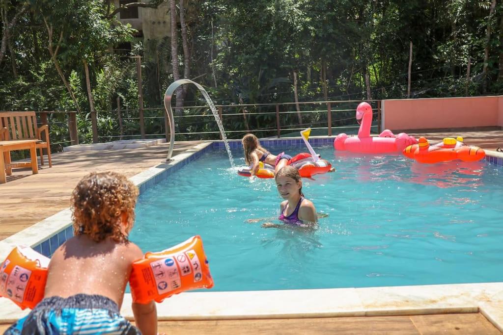 Casa Amadou com grande piscina em Boipeba