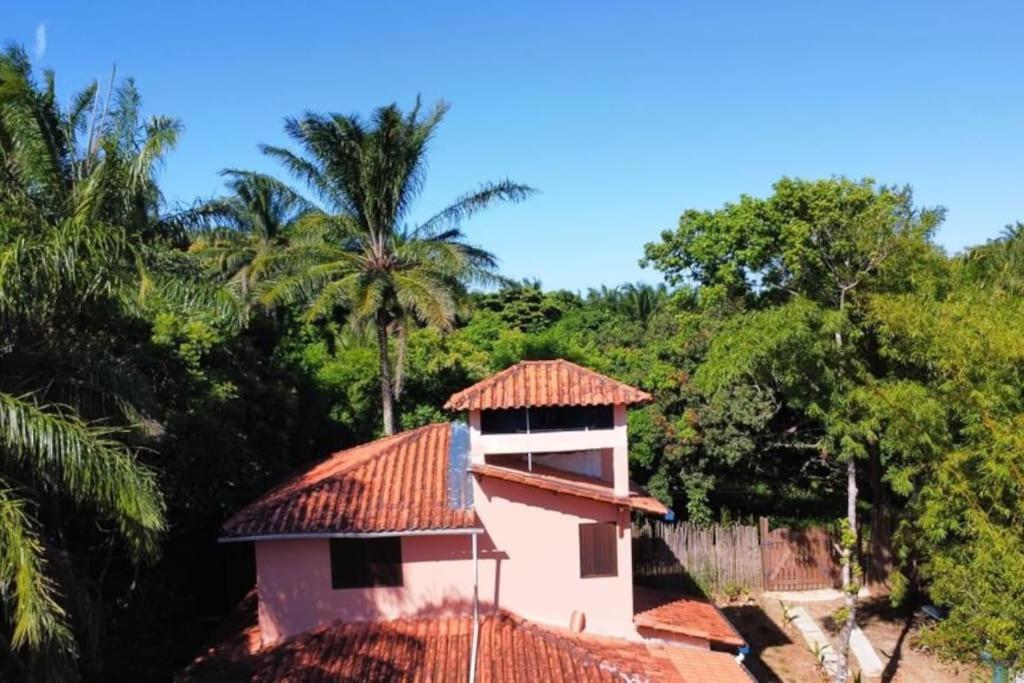 Casa Amadou com grande piscina em Boipeba