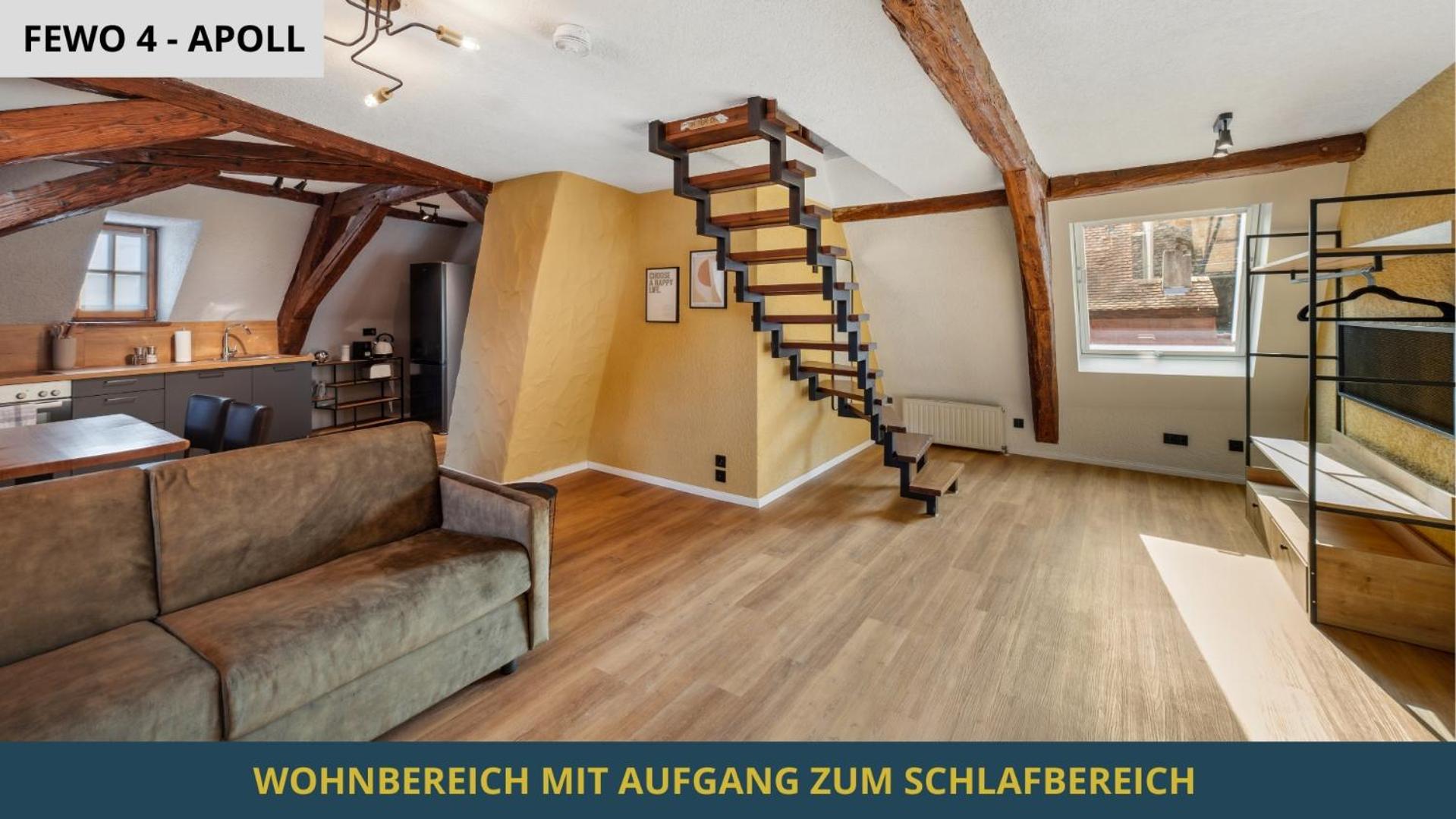 SandAPART34 - 4 tolle FeWos von 1-9 Pers mitten in der Altstadt