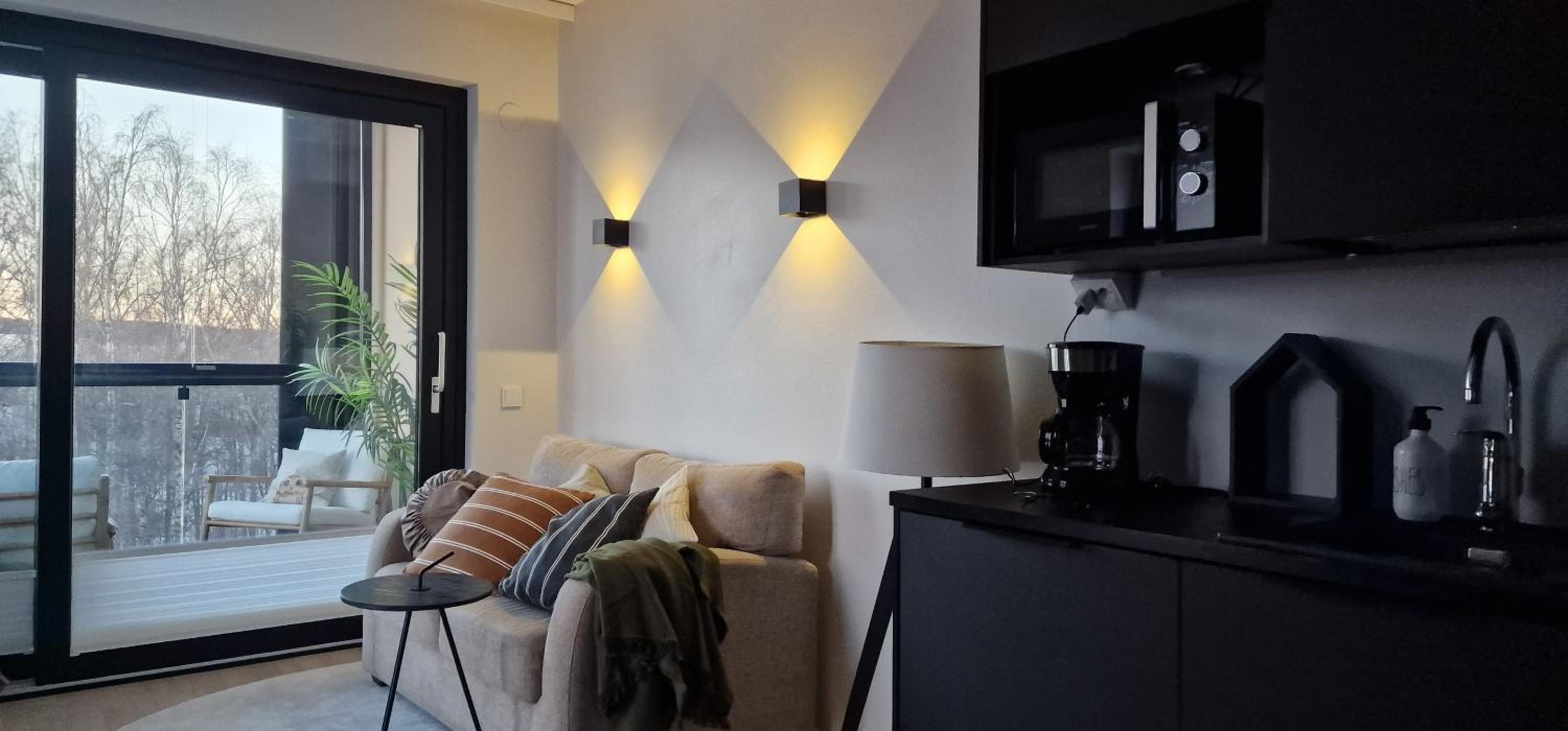 Modern apartment near Tampereen Messukeskus, with own private and free parking