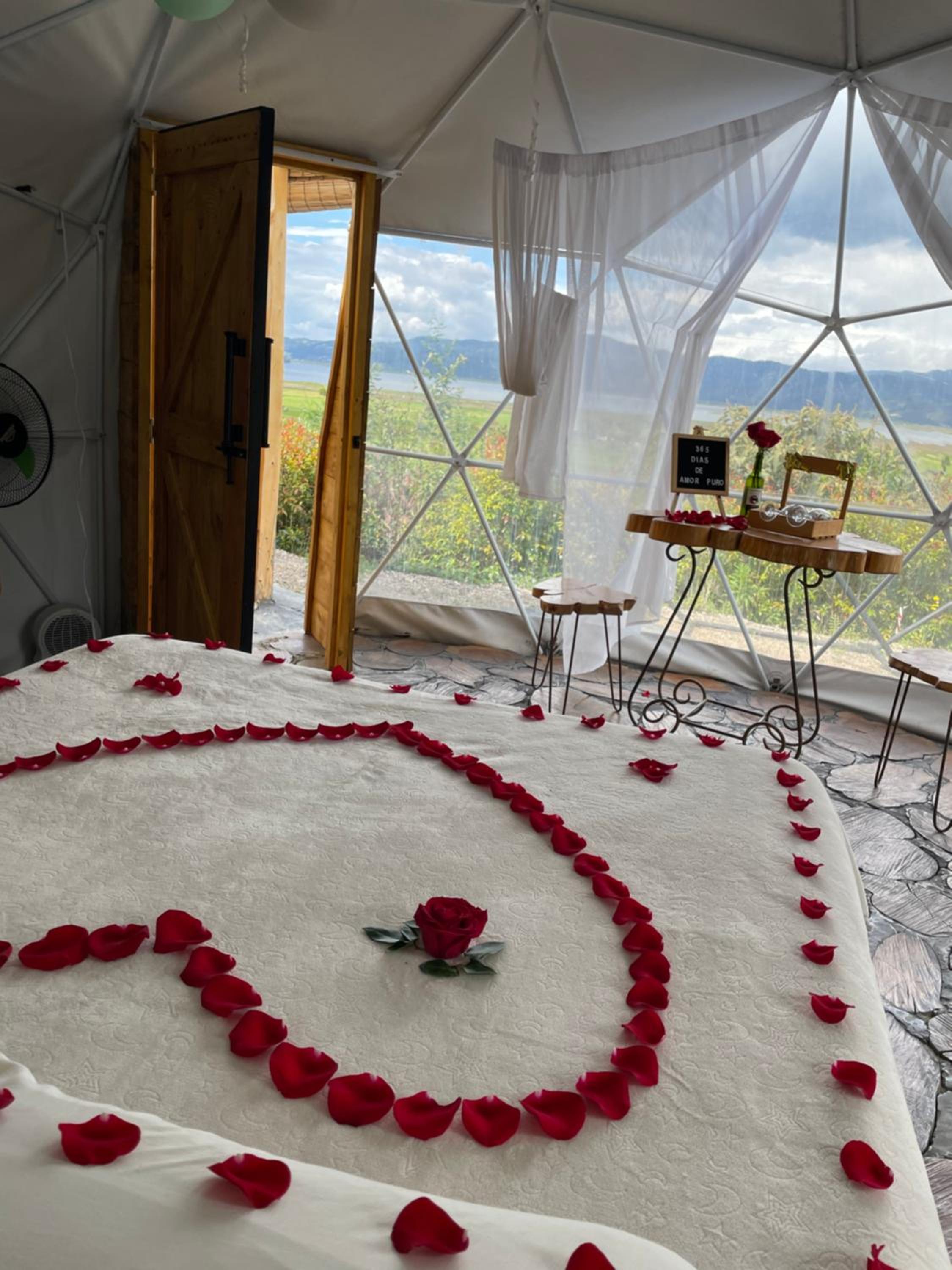 Juncos Glamping view 2