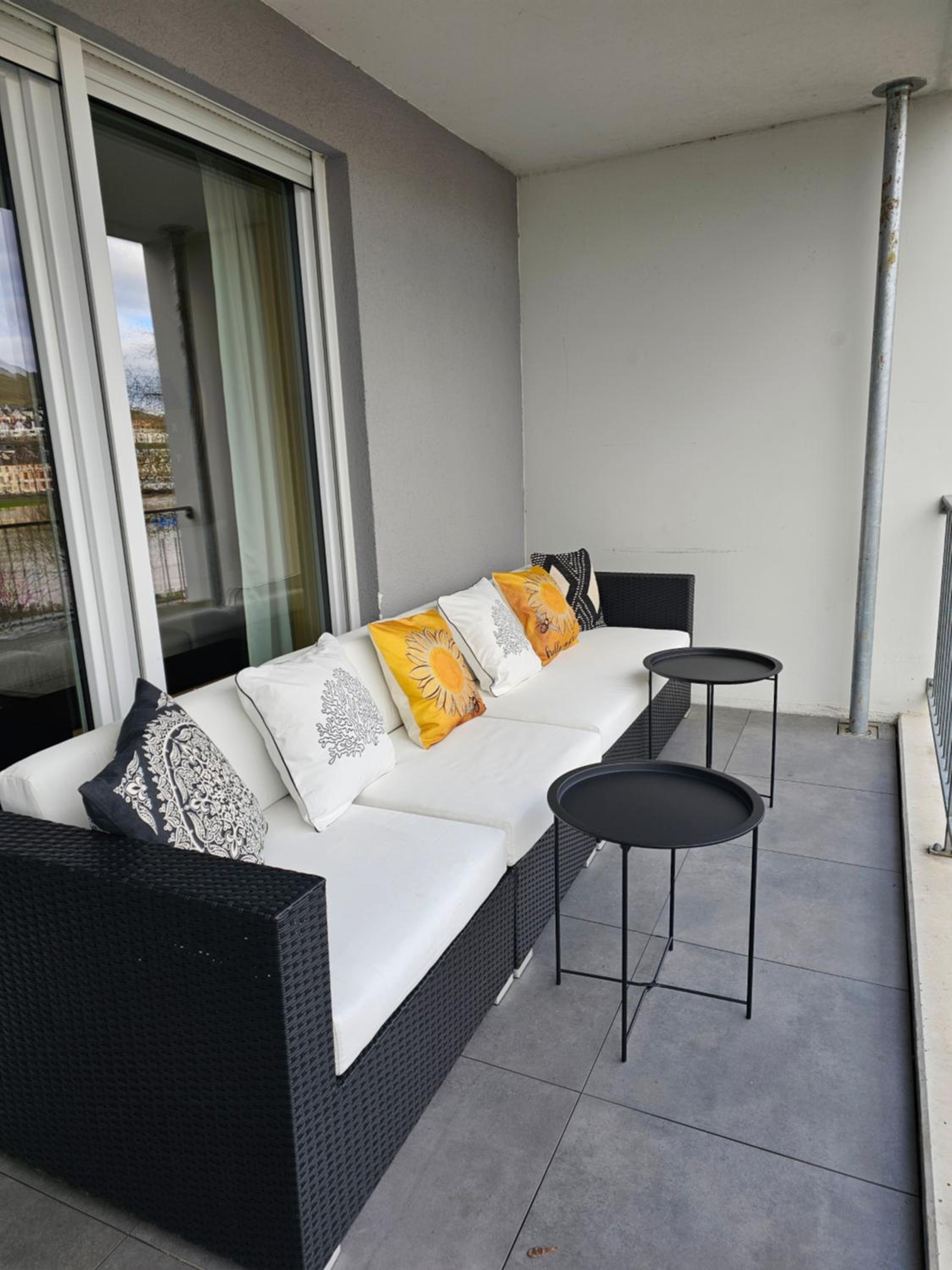 Elegant Apartment with Direct River View, Balcony and Parking in Bernkastel-Kues