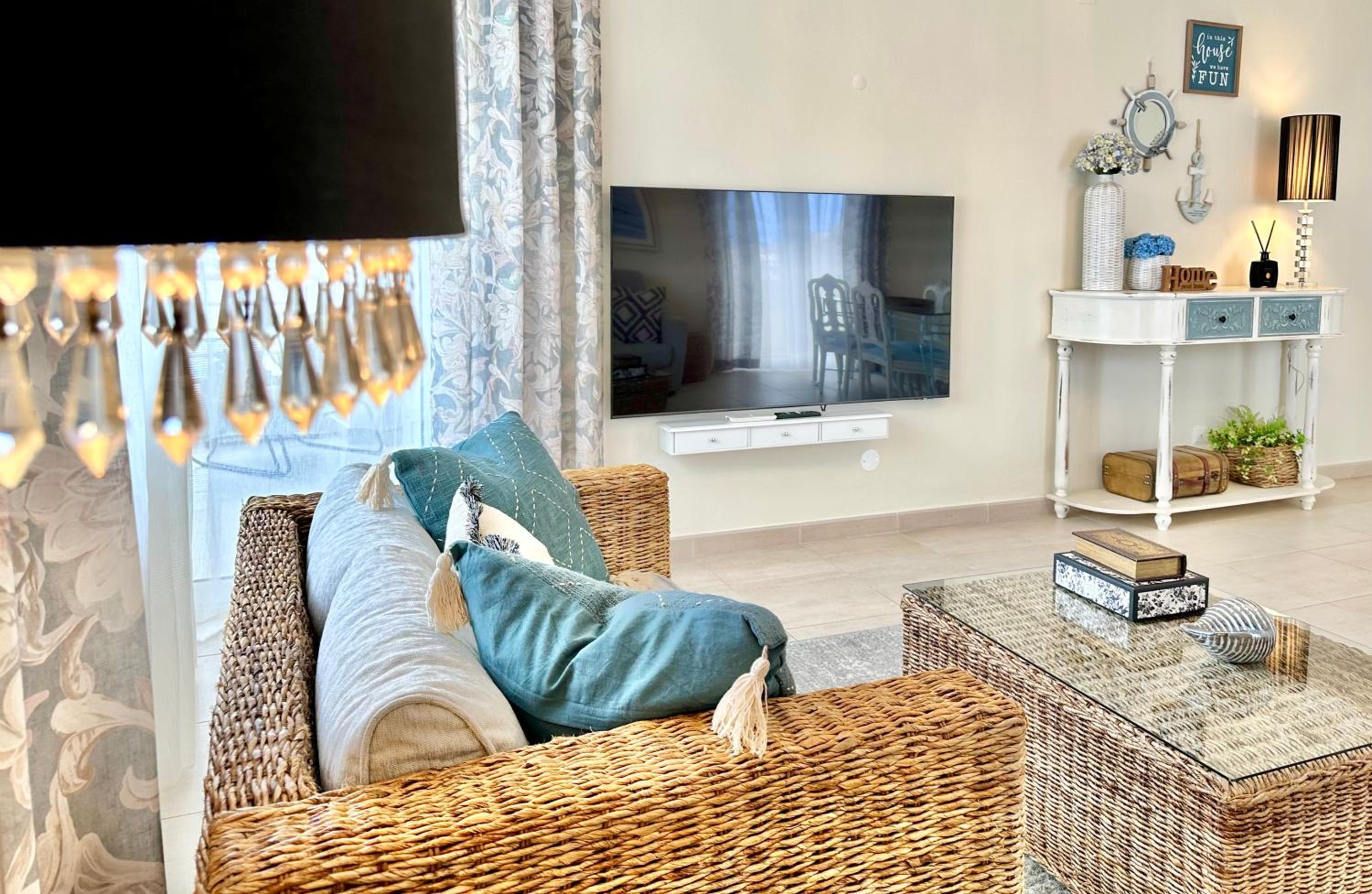 Exclusive Front-Line Beach Moments - Sea View Balcony, Private Garage, Wifi, AC view 5