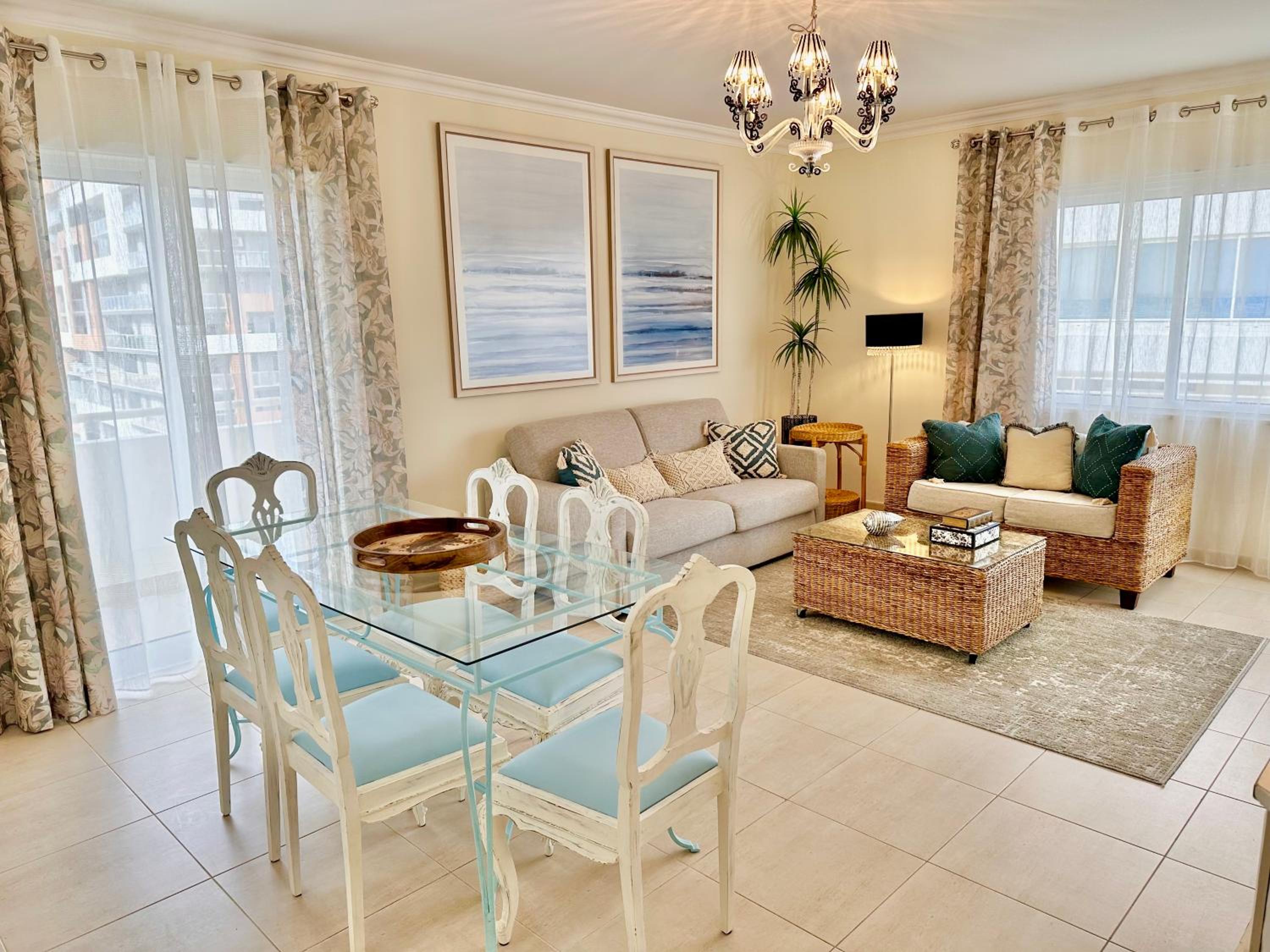 Exclusive Front-Line Beach Moments - Sea View Balcony, Private Garage, Wifi, AC view 3