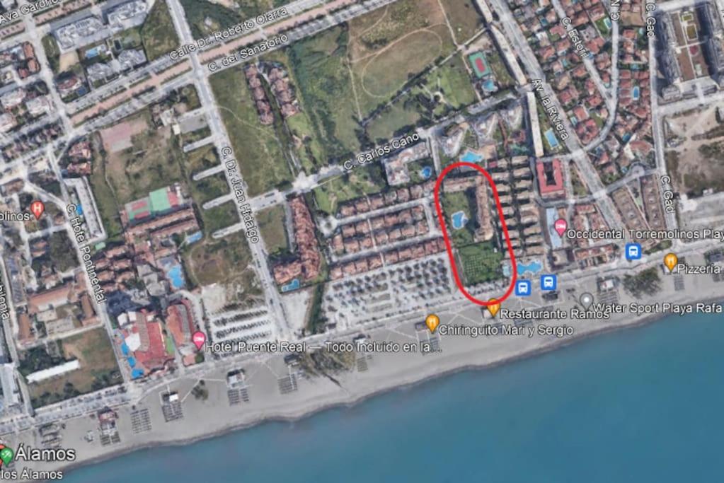 Playa de Los Álamos-Playamar Torremolinos Málaga.