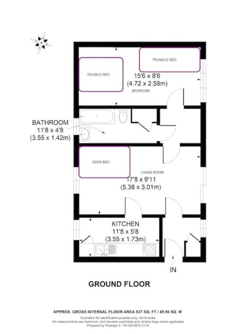 QuaintGarden Apartment@Near Tower Bridge & Big Ben