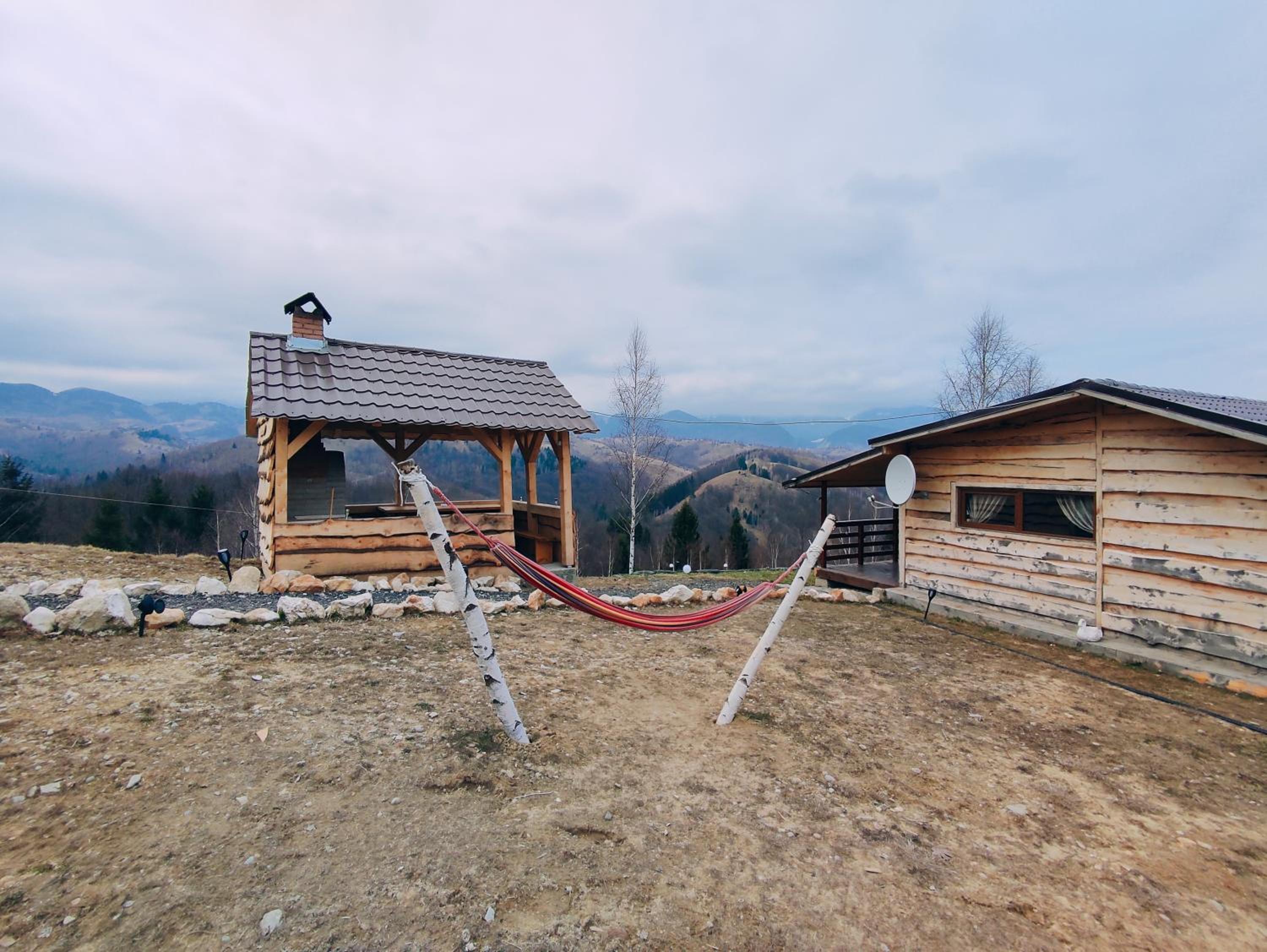 Cabana doi mesteceni