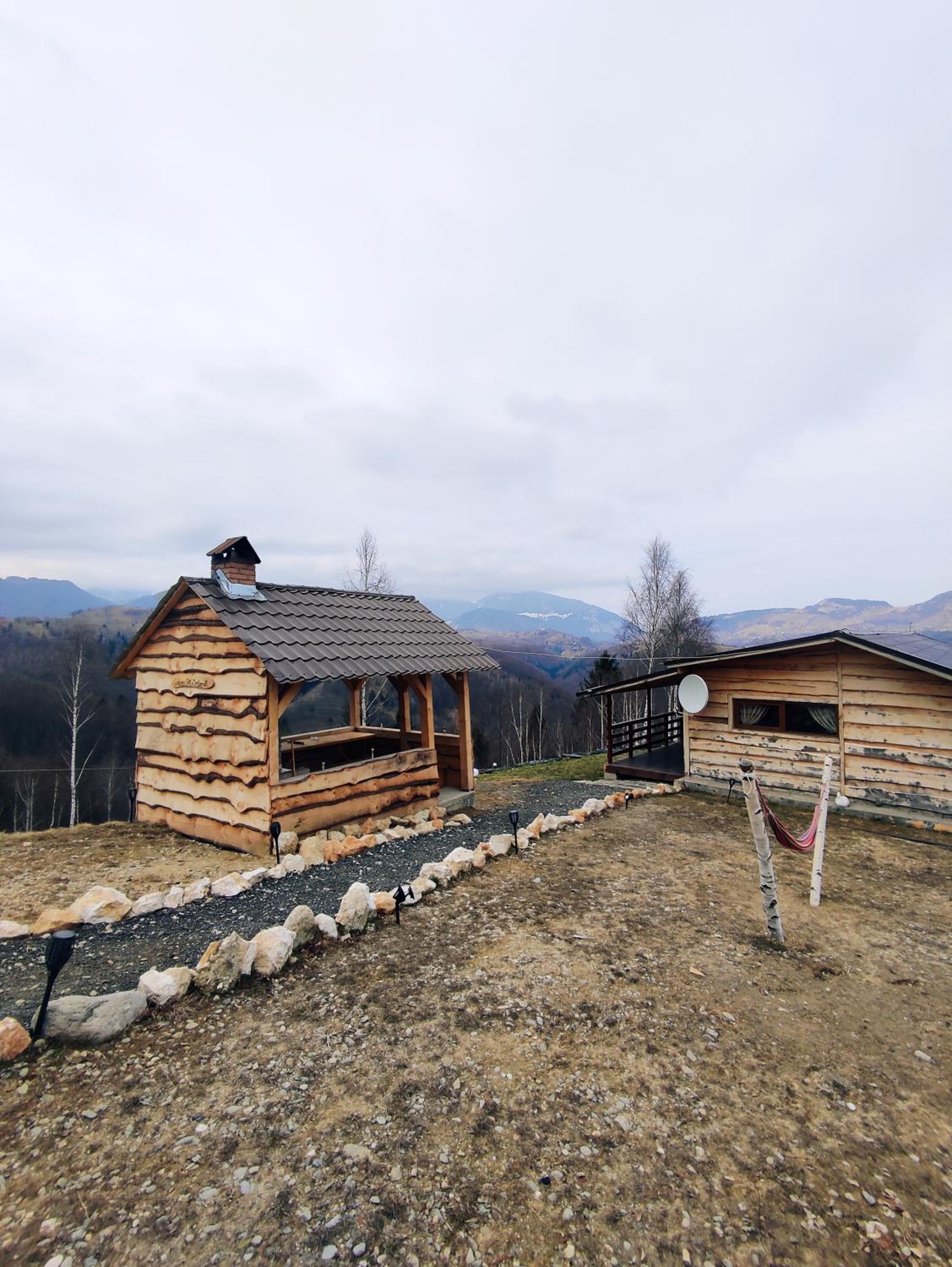 Cabana doi mesteceni