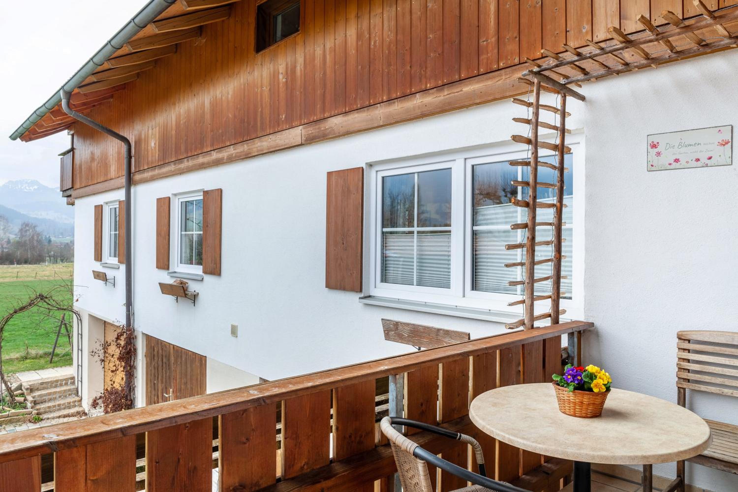 Ferienwohnung Mair - Bergblick