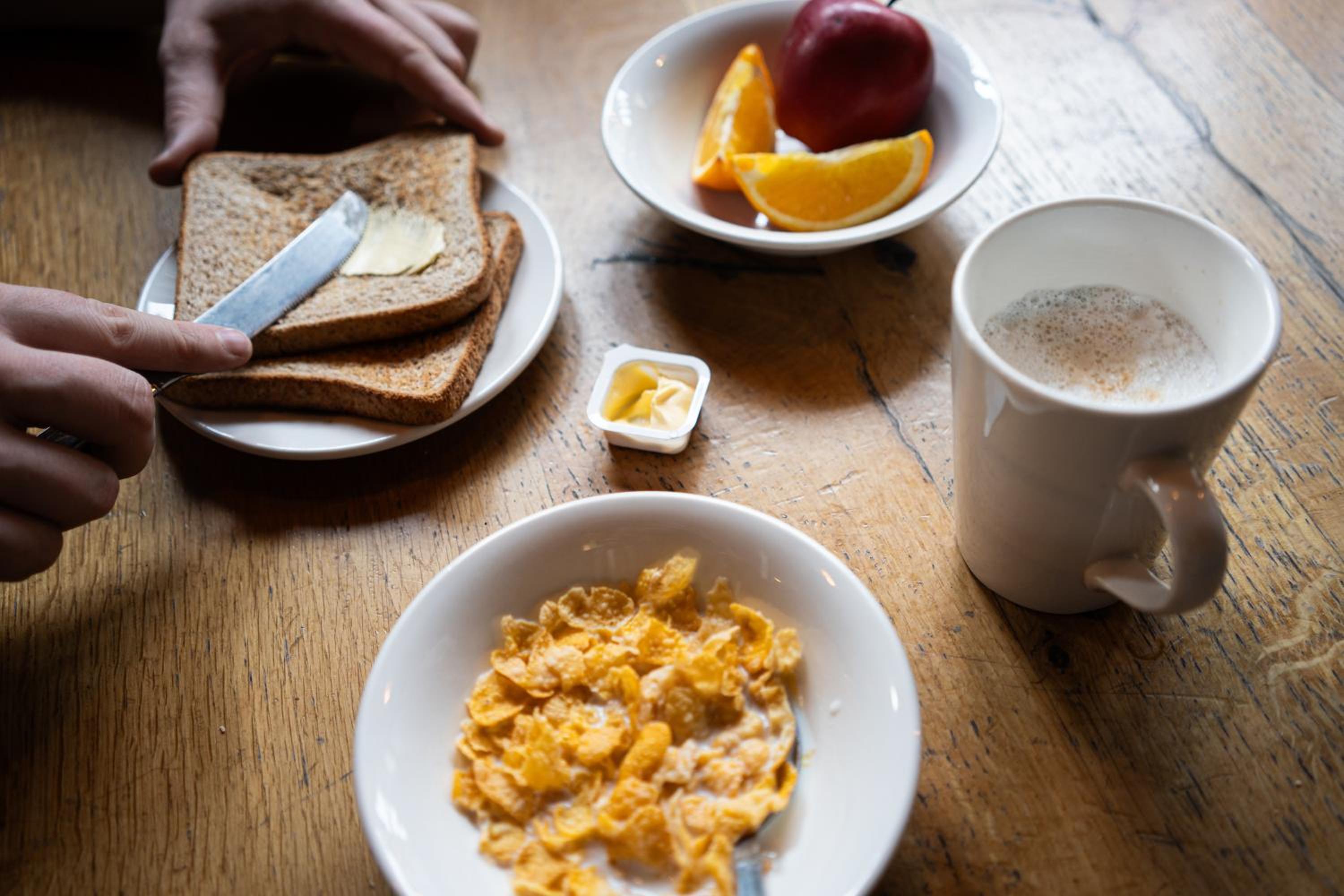 breakfast buffet