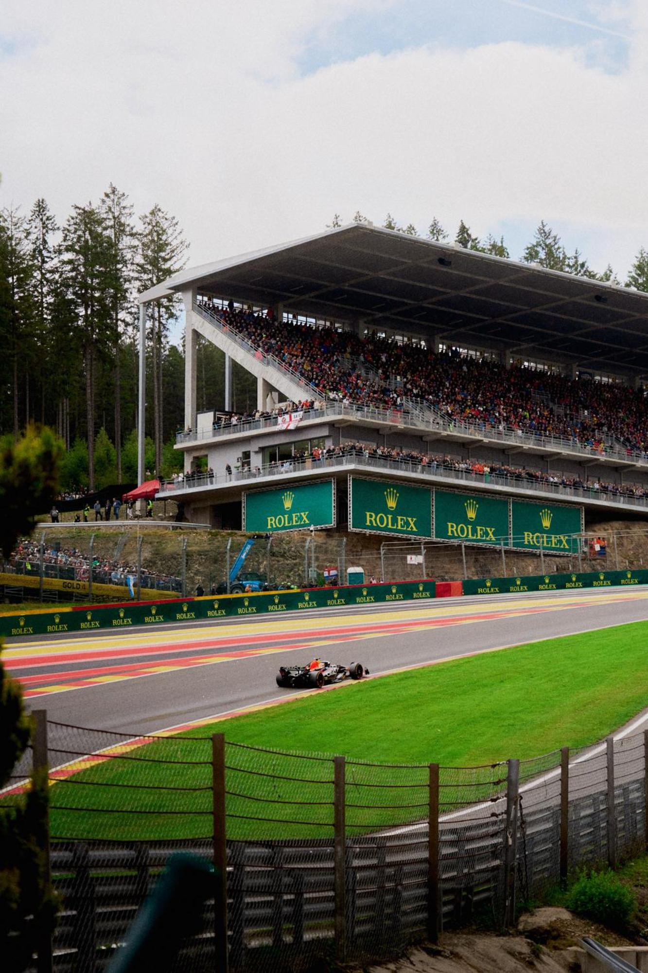 GrandPrixCamp Spa Francorchamps closest camping to the circuit including track view