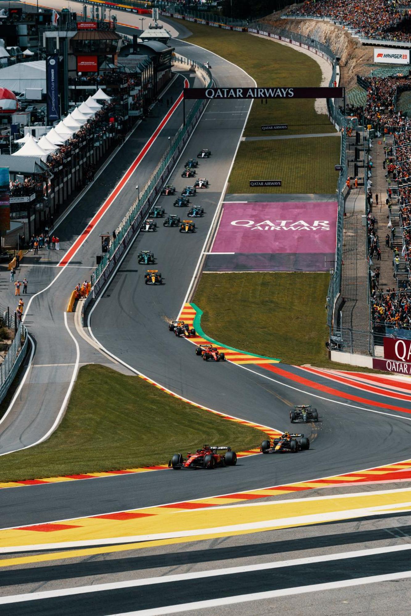 GrandPrixCamp Spa Francorchamps closest camping to the circuit including track view