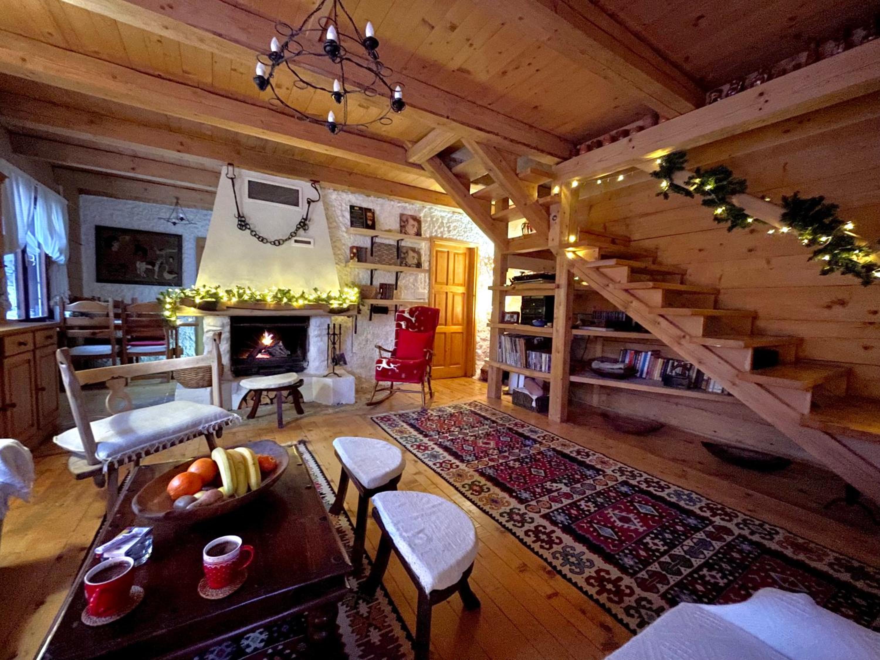 Fireplace Chalet