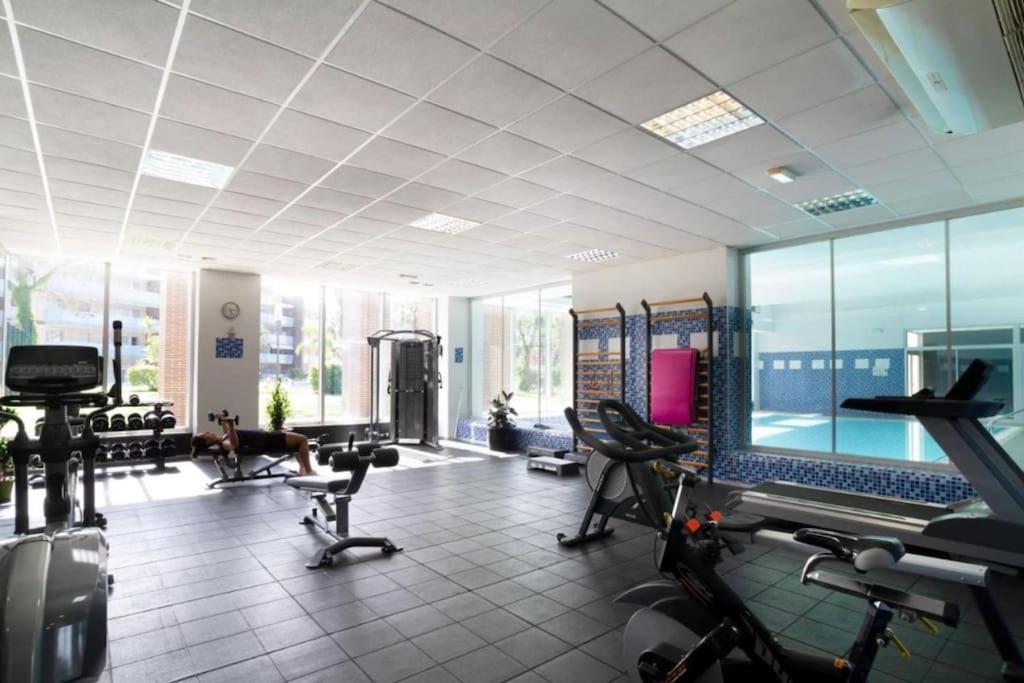 Apto de diseño Salou-piscina gym