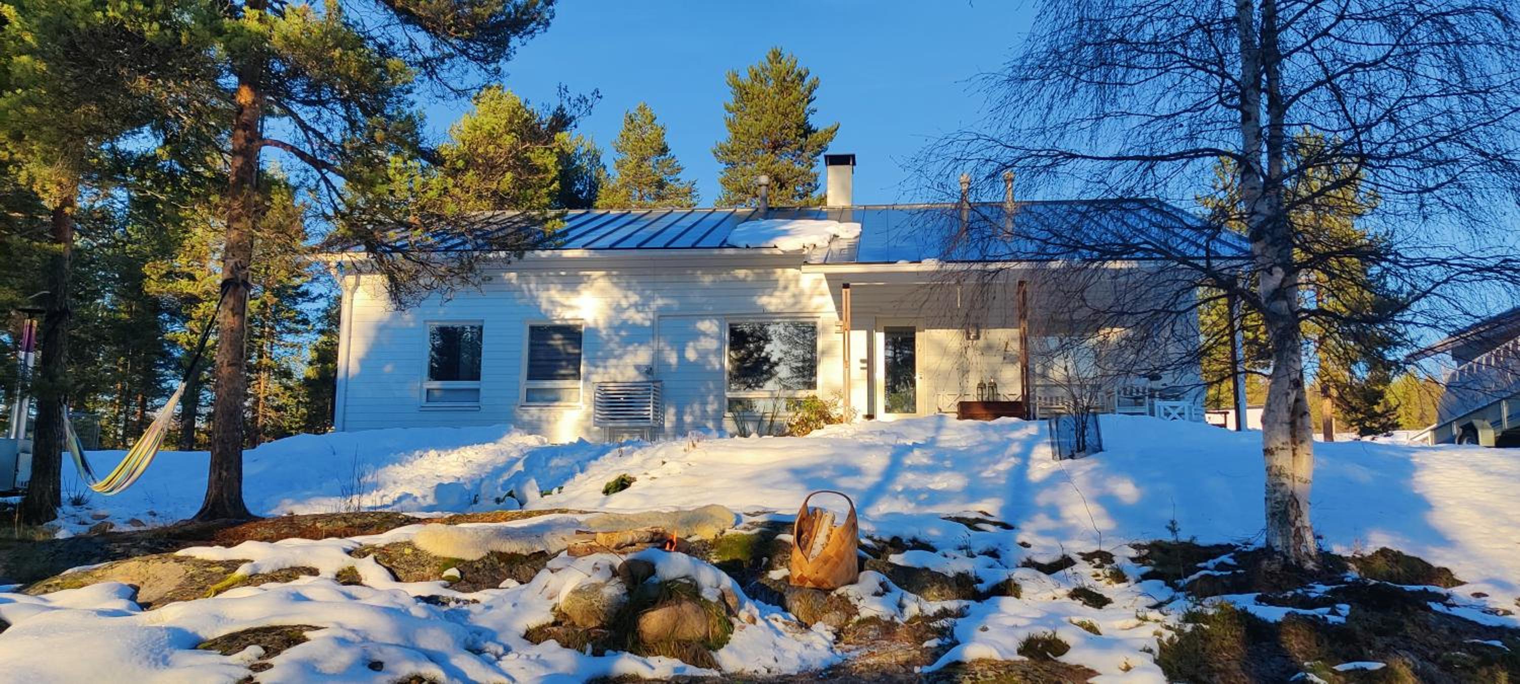 Nordic Villa in Rovaniemi with a Private Sledding Hill, Sauna & Cozy Family Stay
