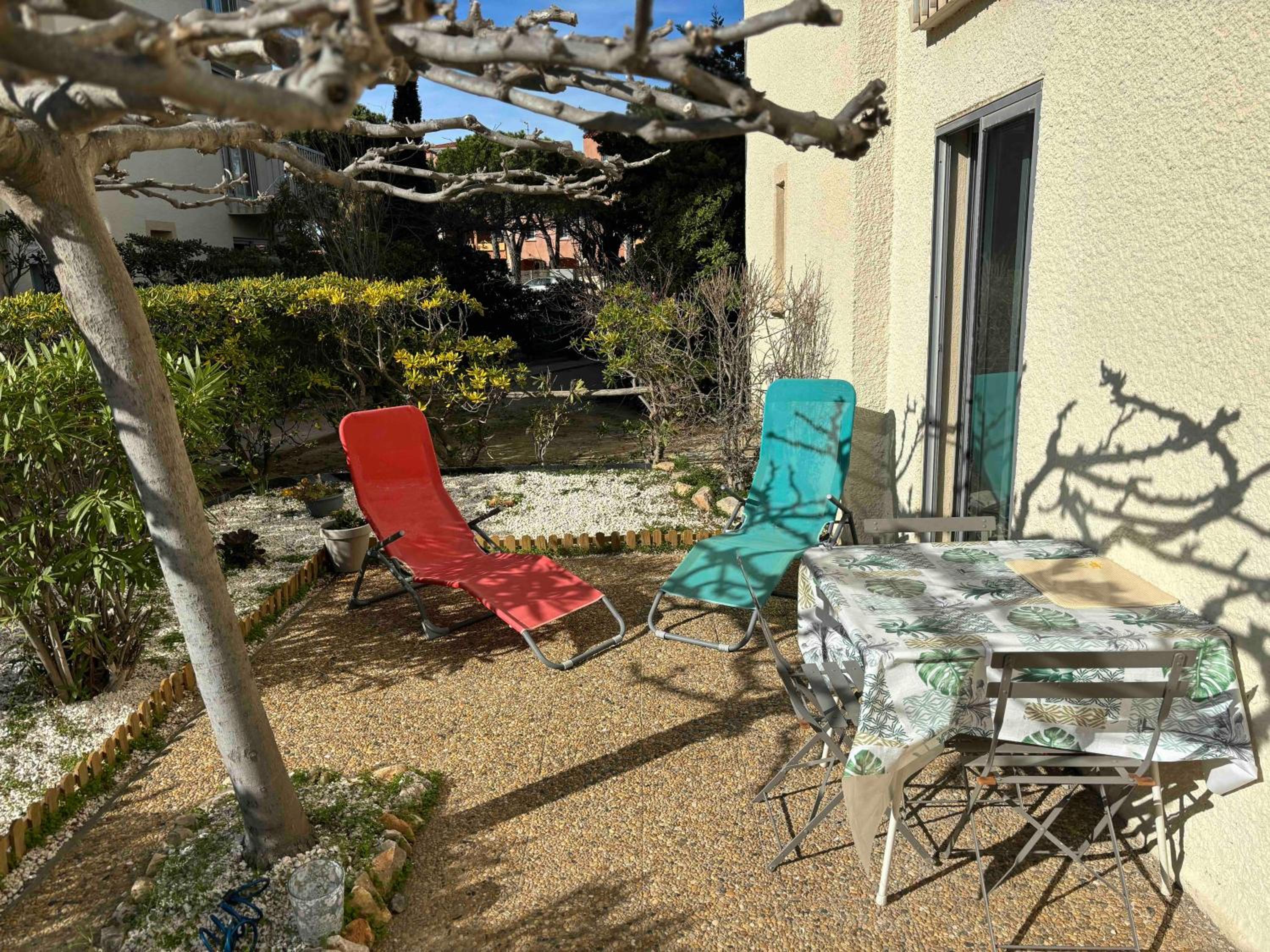 T2 Cosy avec jardin Barcares Village