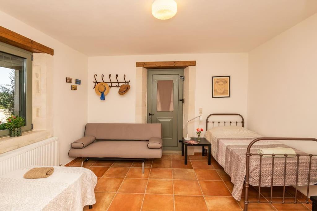 Quiet stone house near Plakias view 5