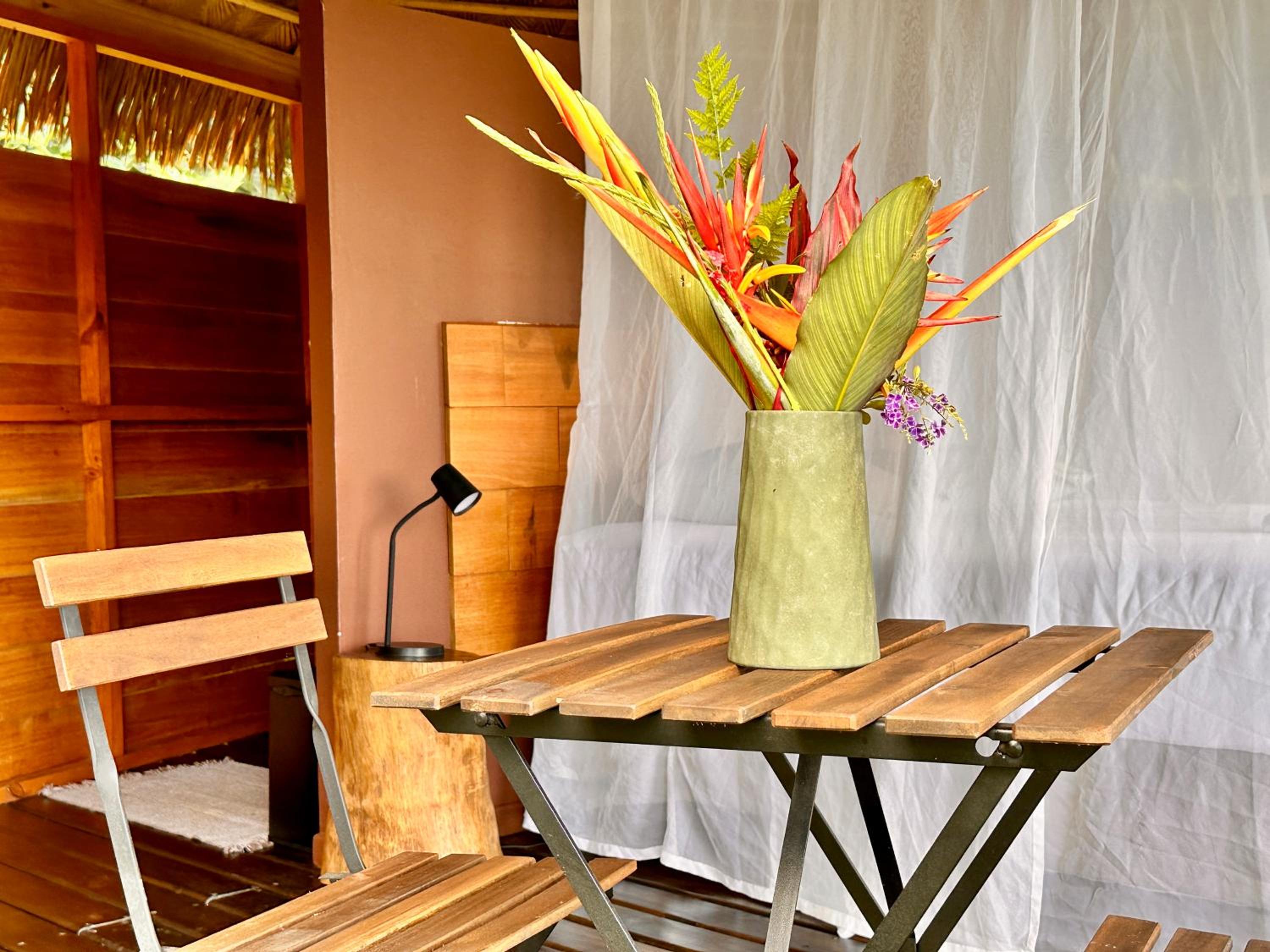 Finca Terra Incognita - Wood cabins in the jungle - Sea view