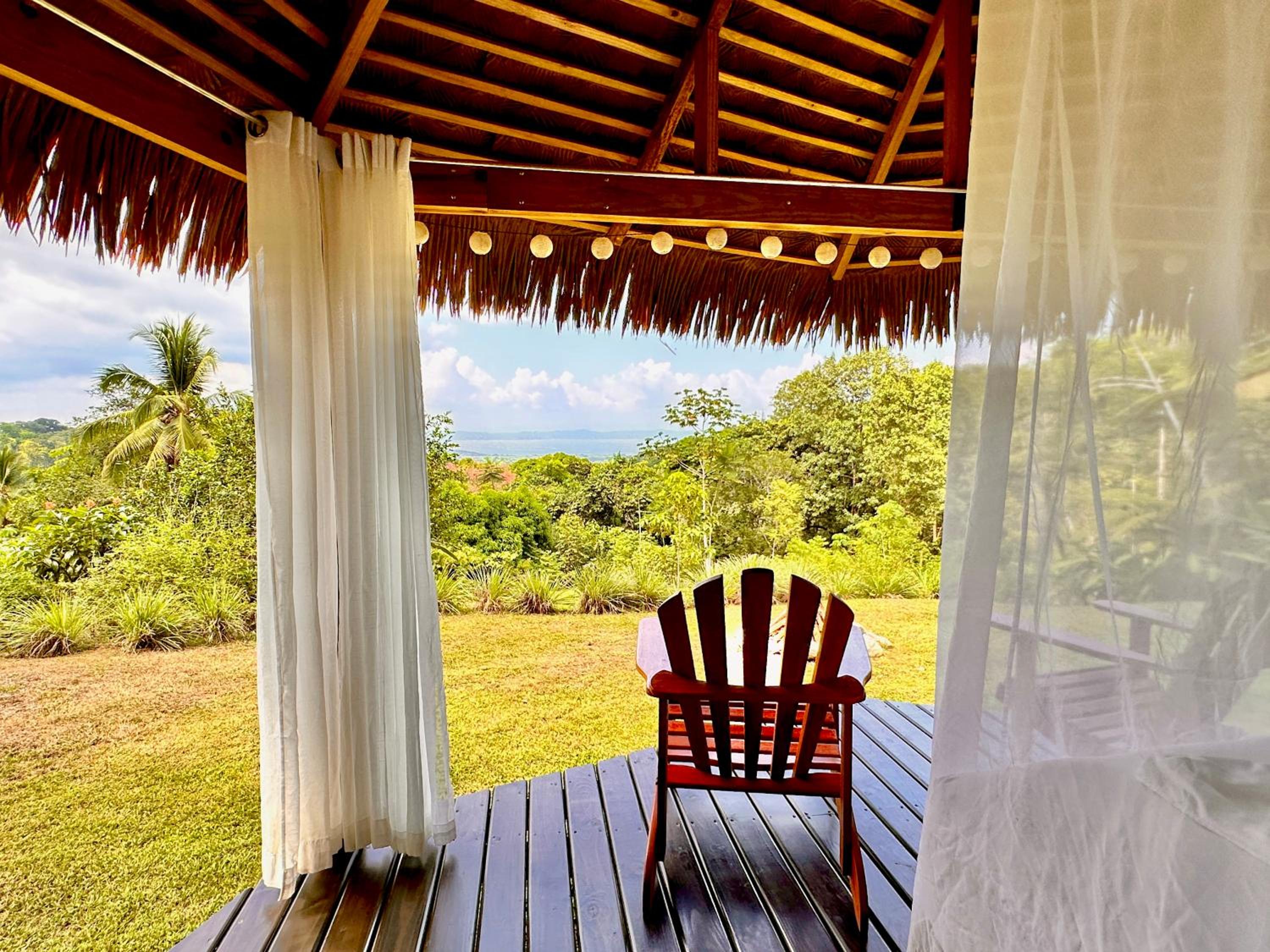Finca Terra Incognita - Wood cabins in the jungle - Sea view