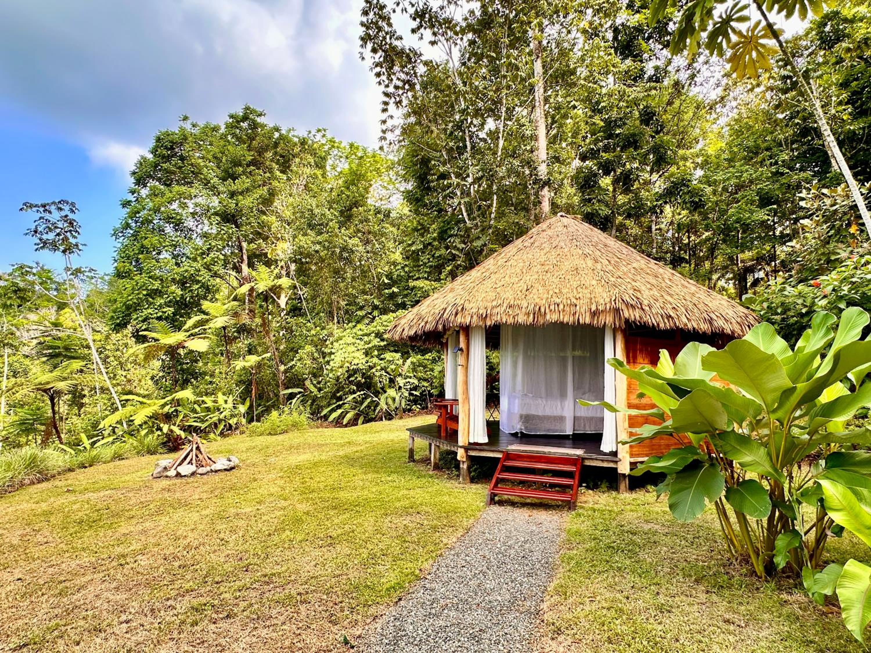 Finca Terra Incognita - Wood cabins in the jungle - Sea view