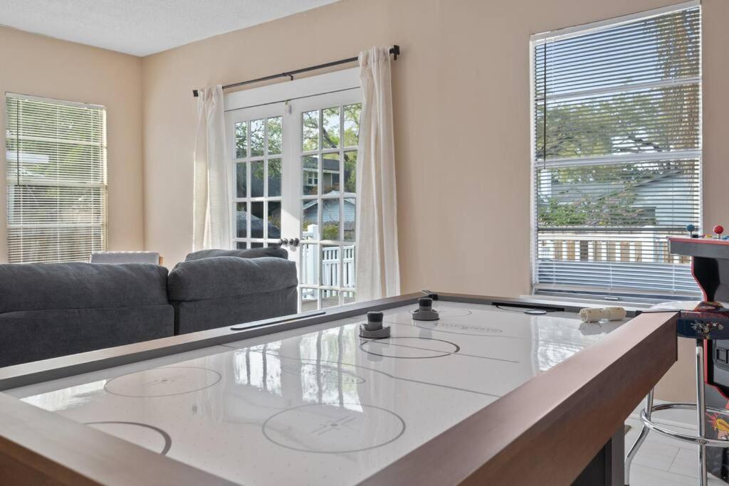 Modern Moroccan Villa w/ Firepit, BBQ + Game Room! view 5