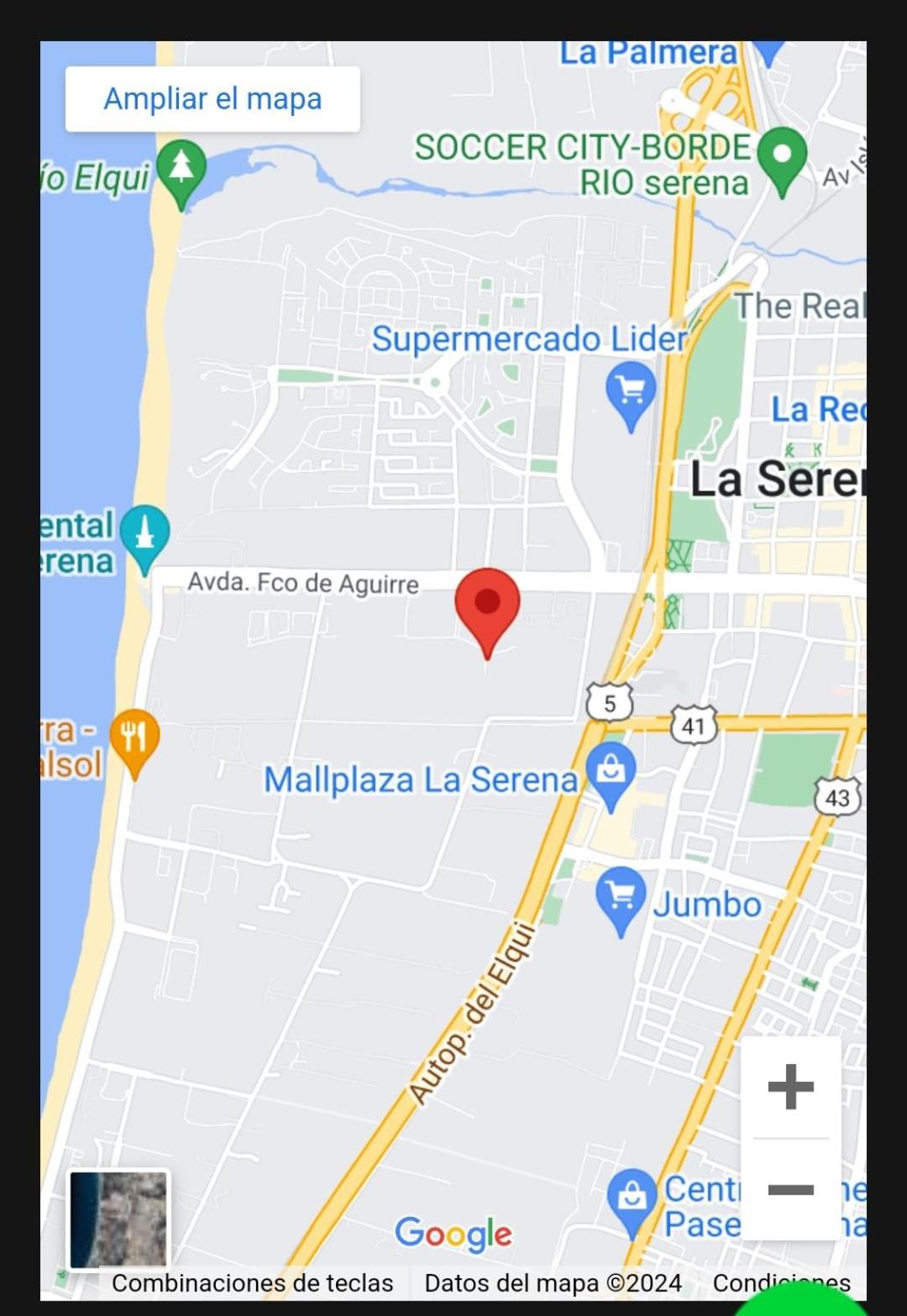 Departamento cercano a playa El Faro con 2 dormitorios