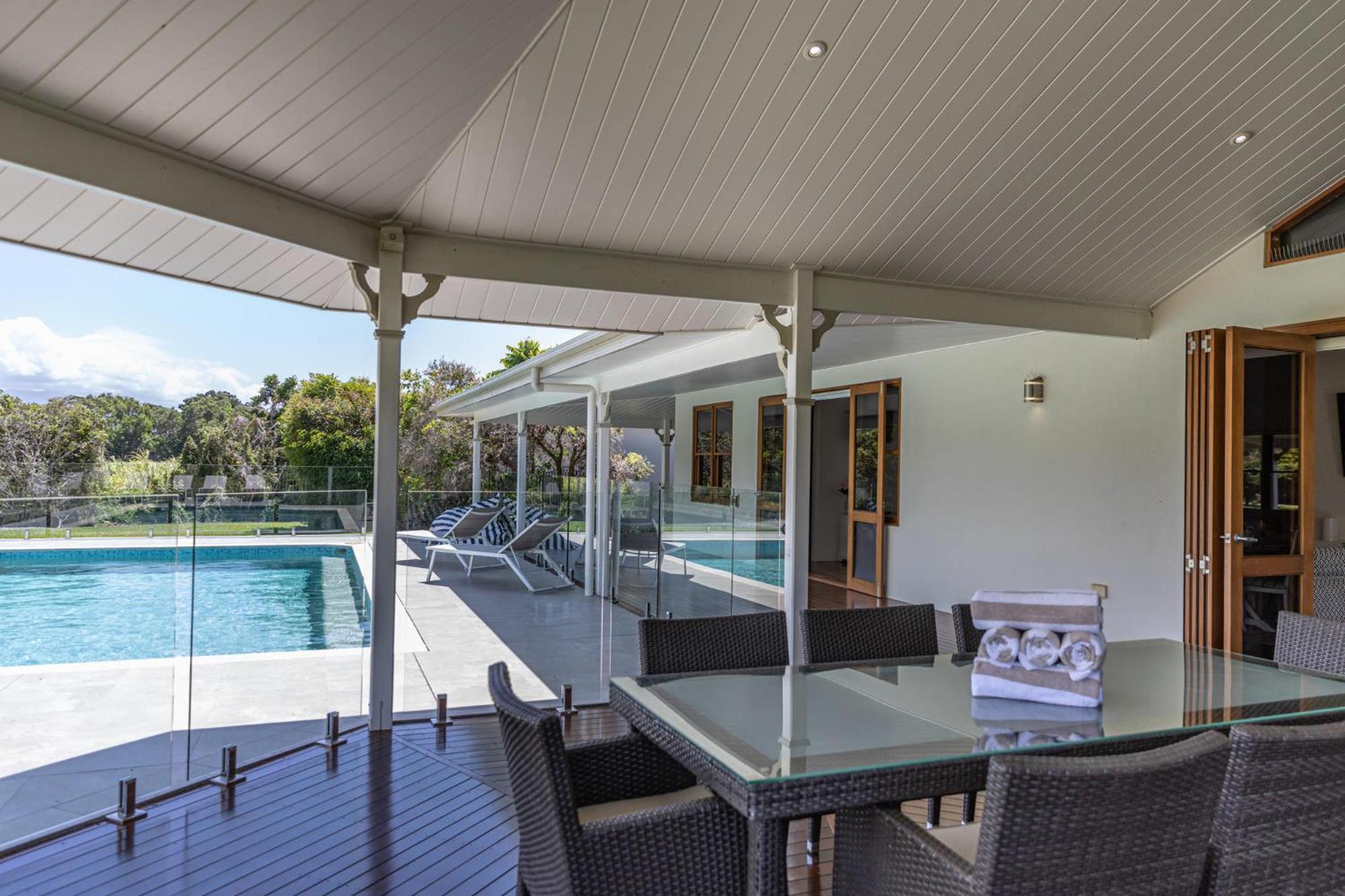 The Hampton Lodge with private pool on 25 acres