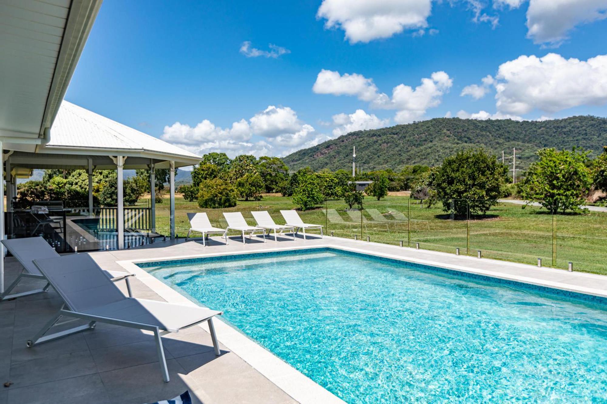 The Hampton Lodge with private pool on 25 acres