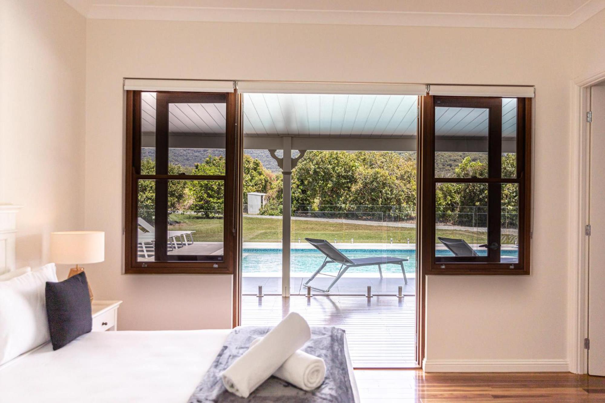 The Hampton Lodge with private pool on 25 acres