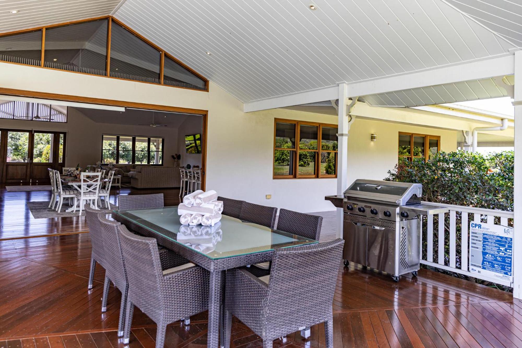 The Hampton Lodge with private pool on 25 acres