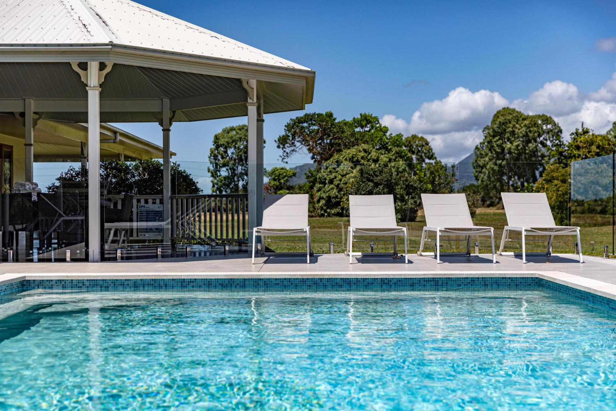 The Hampton Lodge with private pool on 25 acres