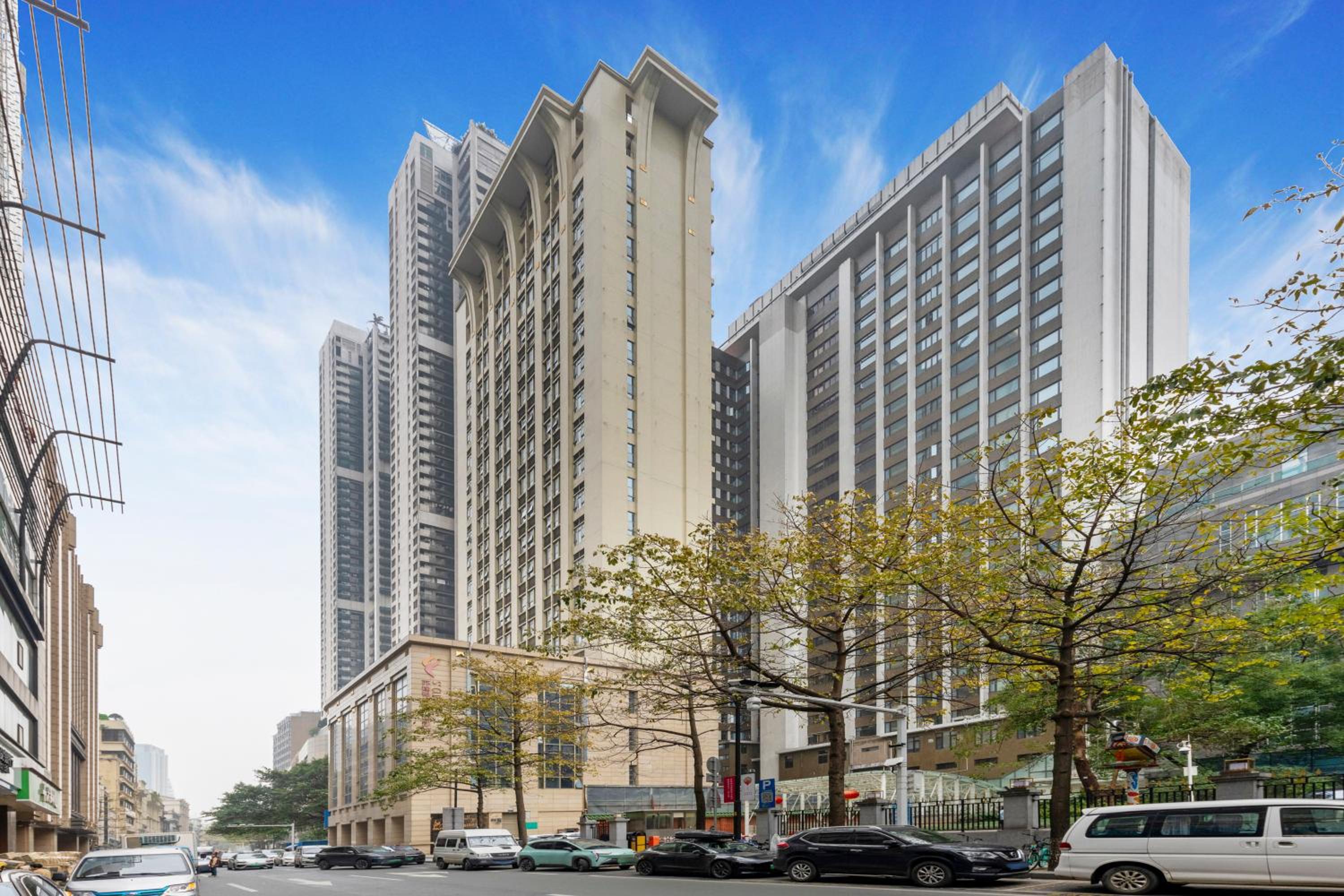 Waifiden Duplex Apartment Zhongyong Jinyu Building-Free Shuttle Bus to Canton Fair