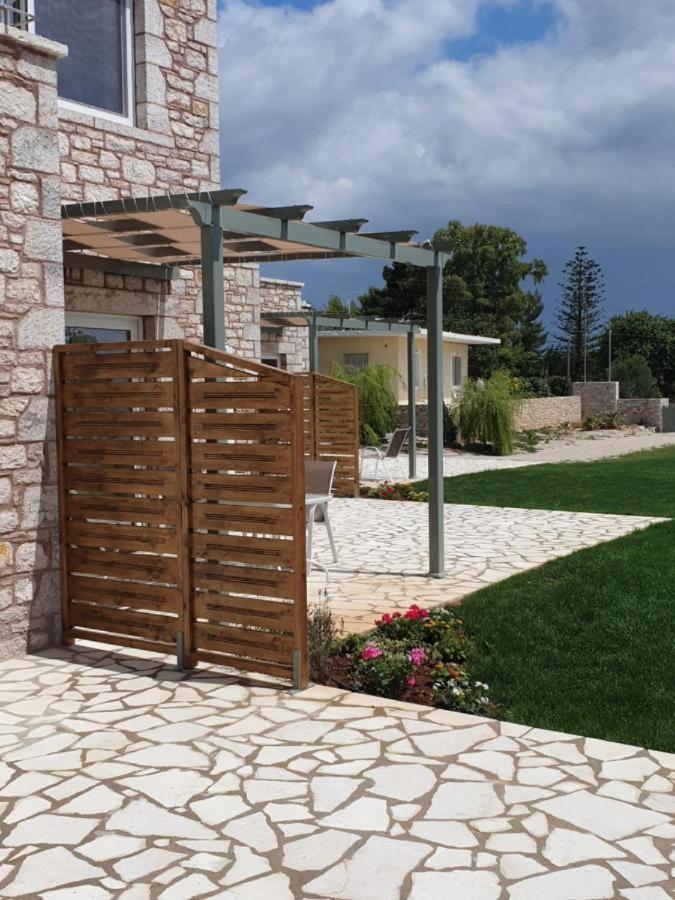 Stone Bay Houses in Messinia Kalamaki Beach Area view 2