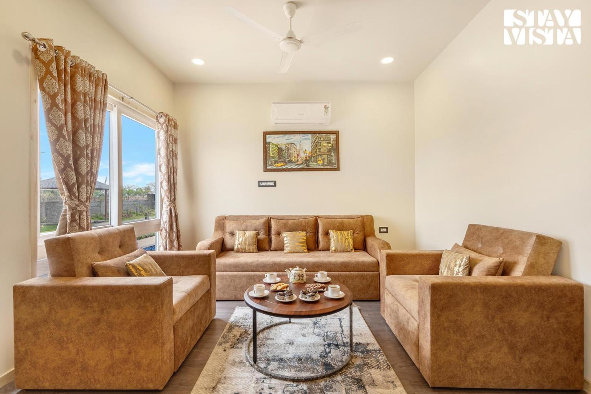 StayVista at Manbhav Farms with Pool, Lawn, Jacuzzi view 5