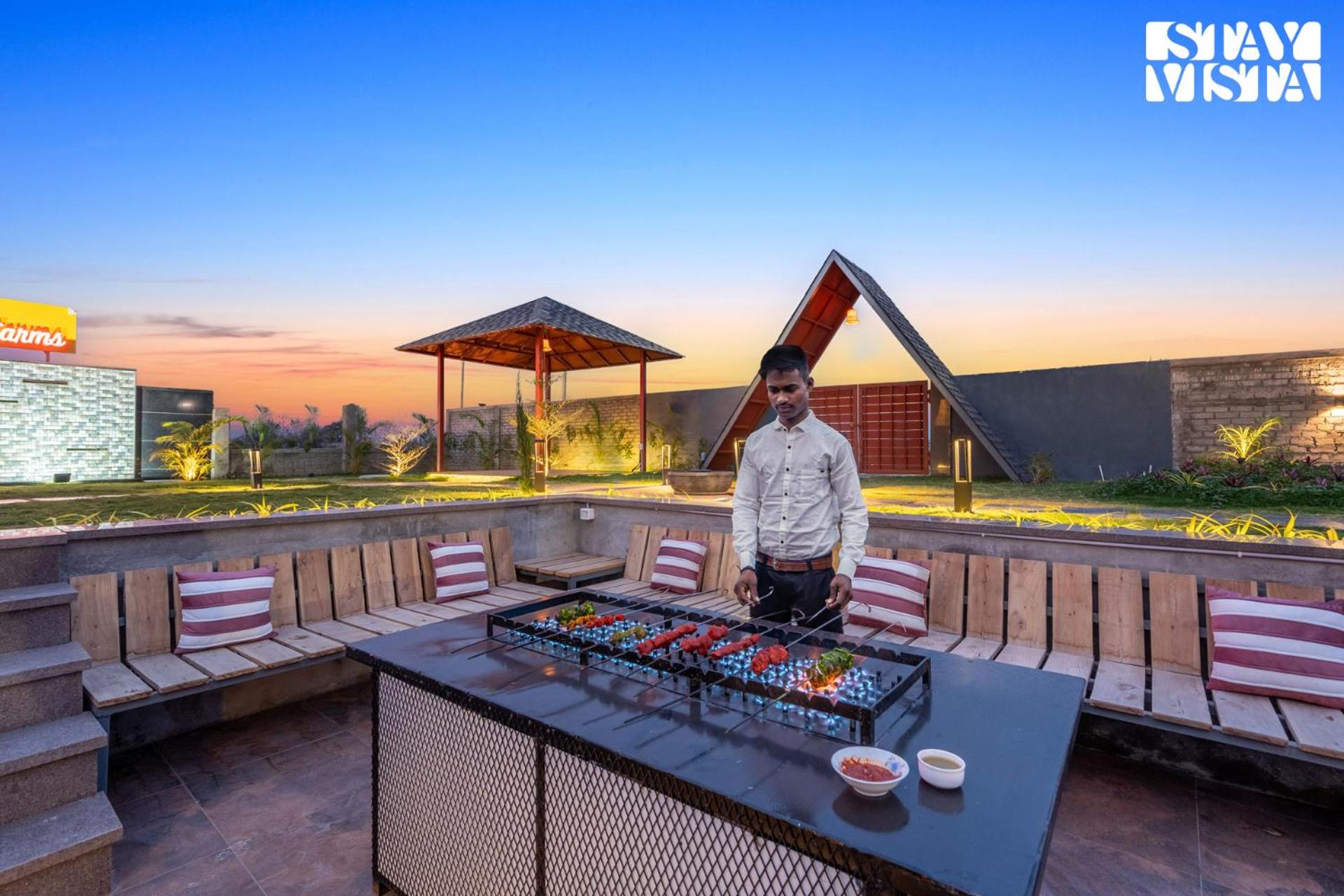 StayVista at Manbhav Farms with Pool, Lawn, Jacuzzi view 3