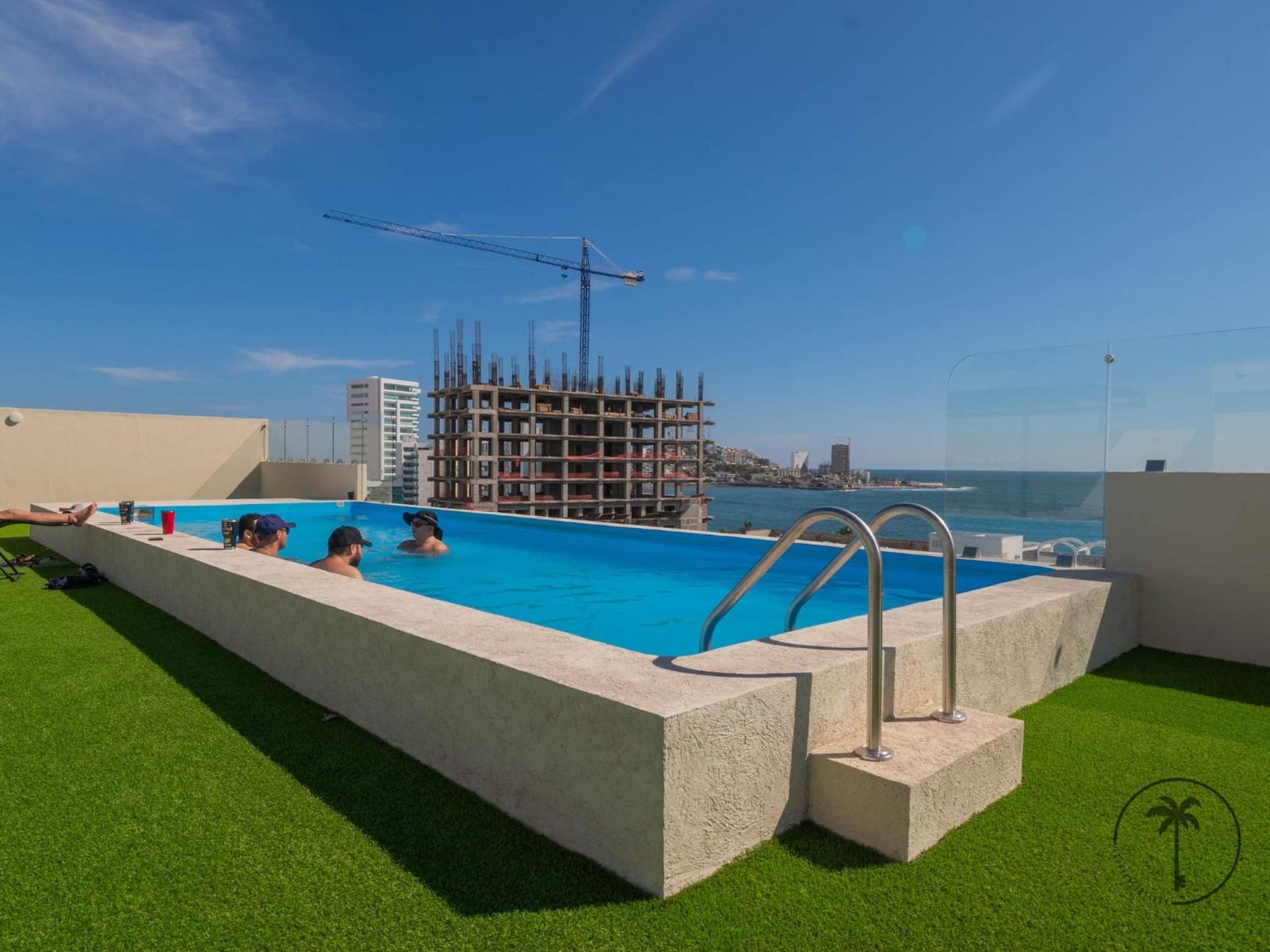 Acogedor Dpto. c/ Alberca y Rooftop en Mazatlán - Flamingo 503 view 3