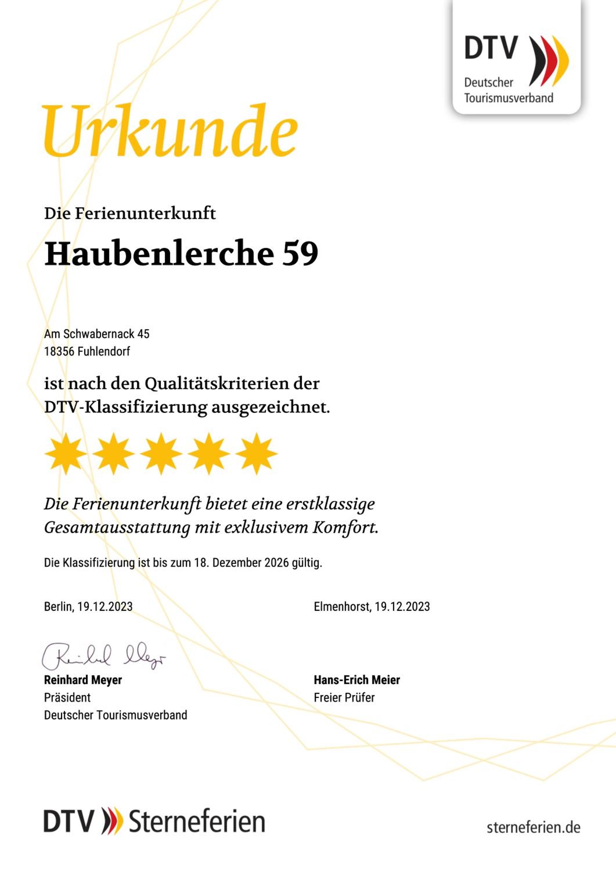 Ferienhaus Haubenlerche 59
