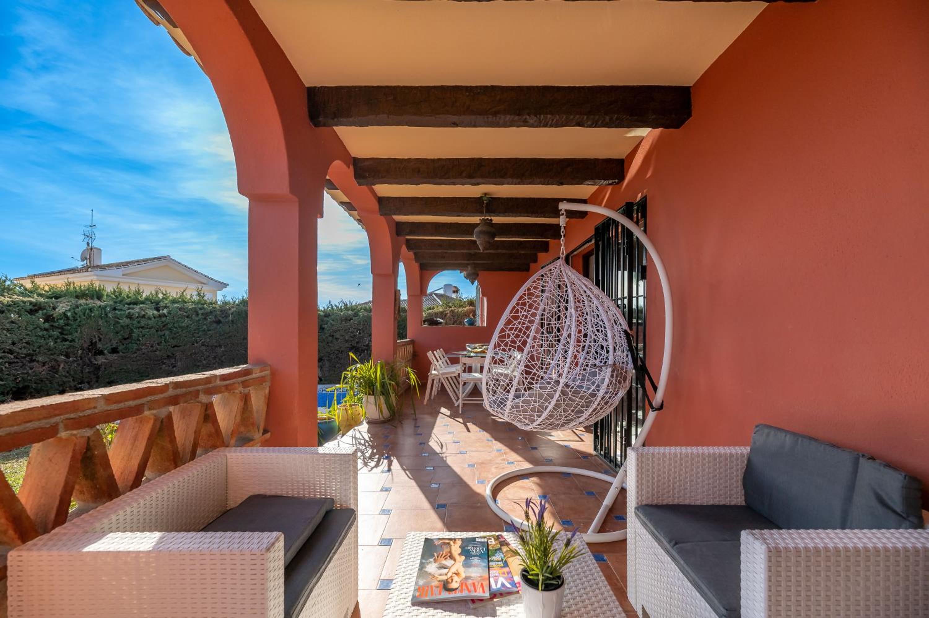 Classic 5 BDRM Andalucian Villa w Pool & Sea View view 3