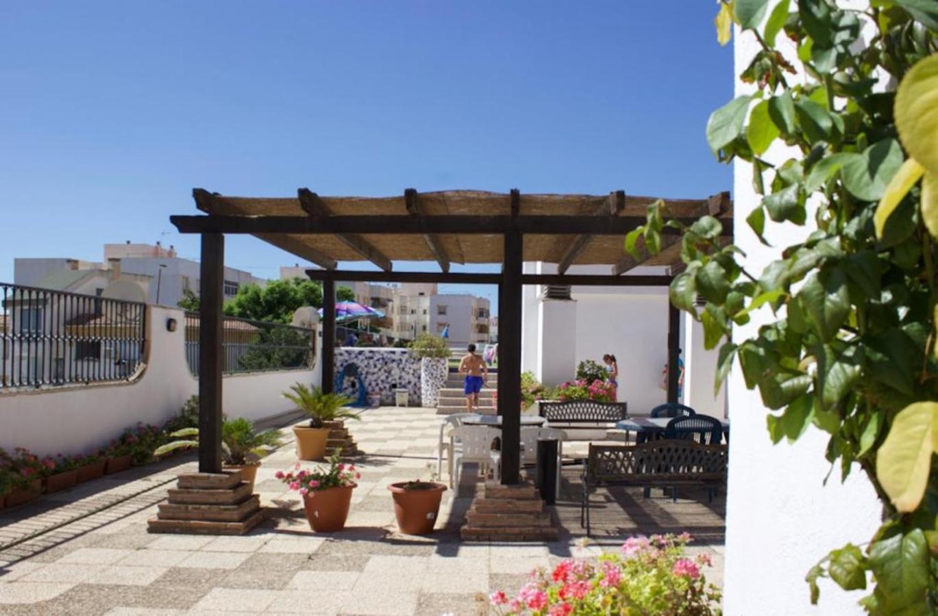 Centrally located south facing apartment with pool