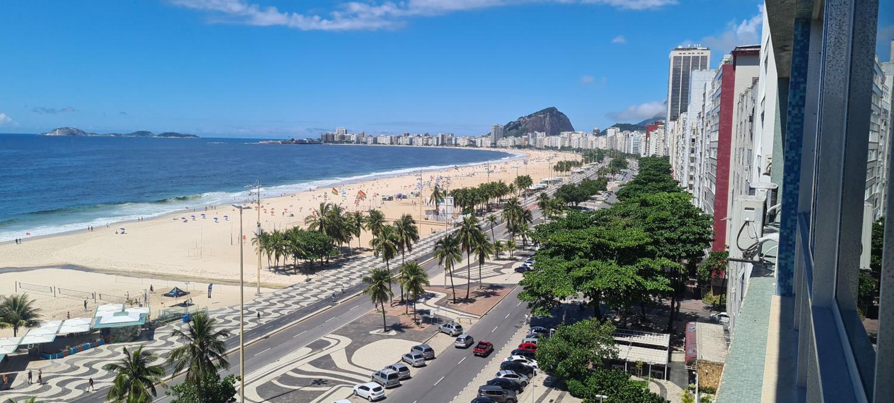 COPACABANA,LEME,AV ATLÂNTICA, FRENTE PARA O MAR!!!