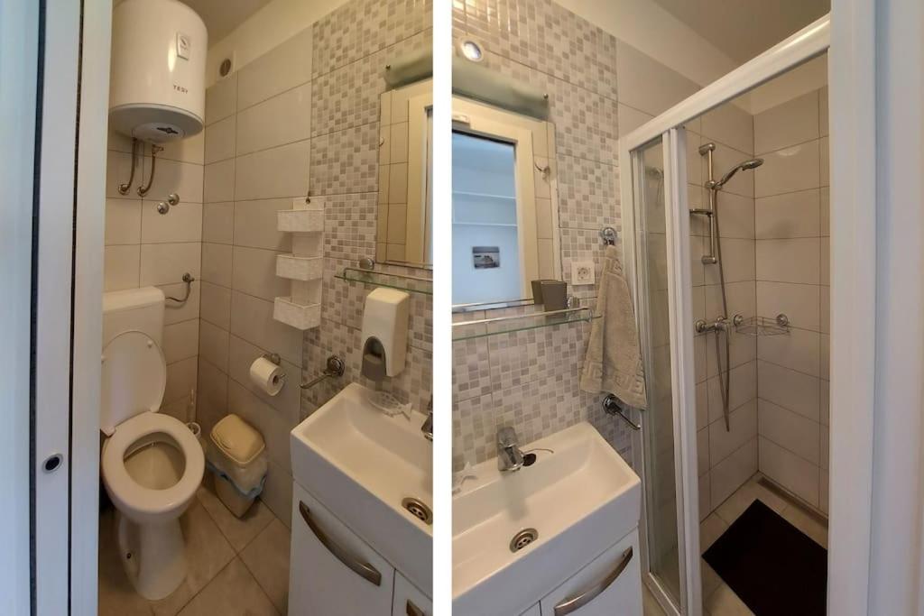 Markov by Briskva en Rabac — bathroom